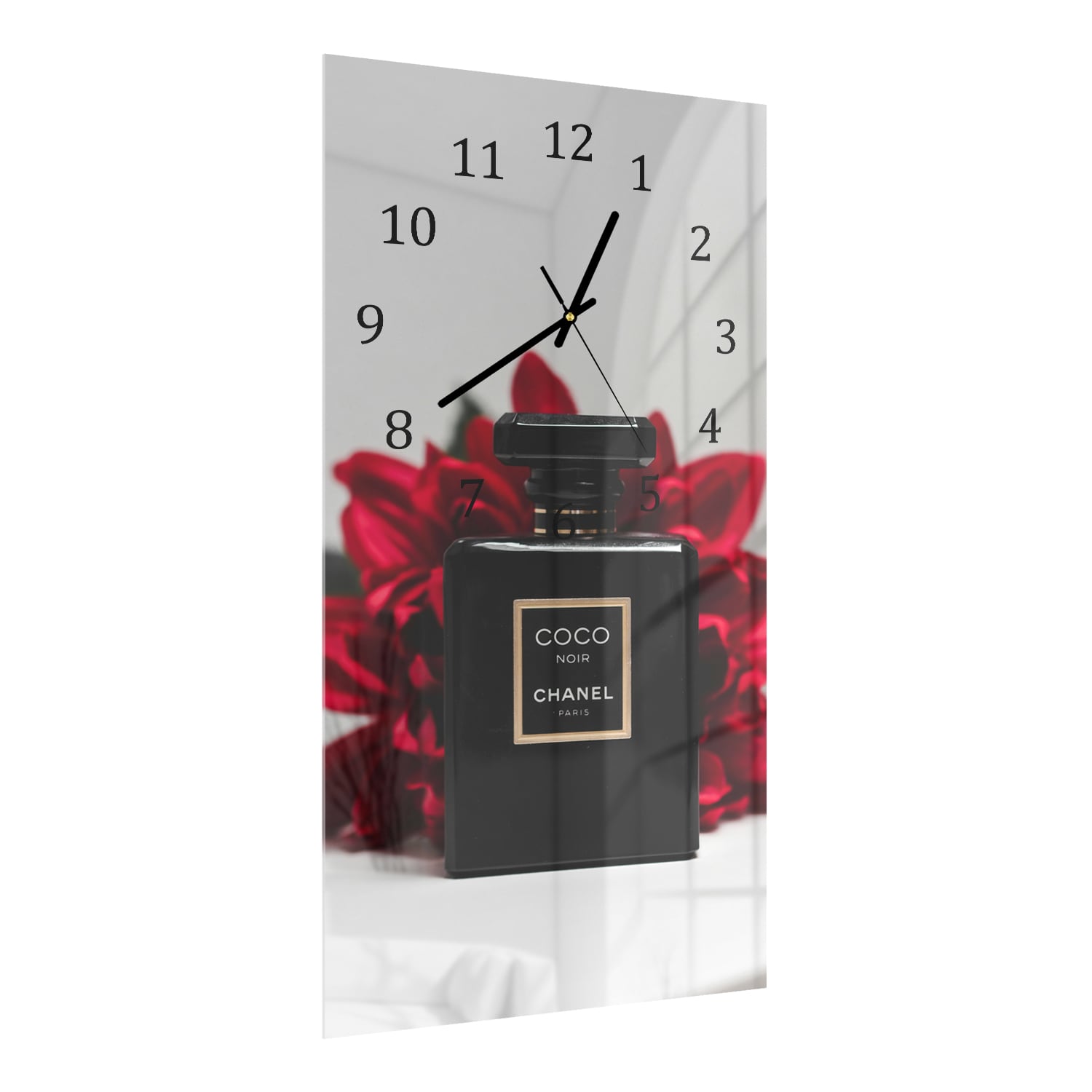 Wanduhr 30x60 - Chanel Parfüm