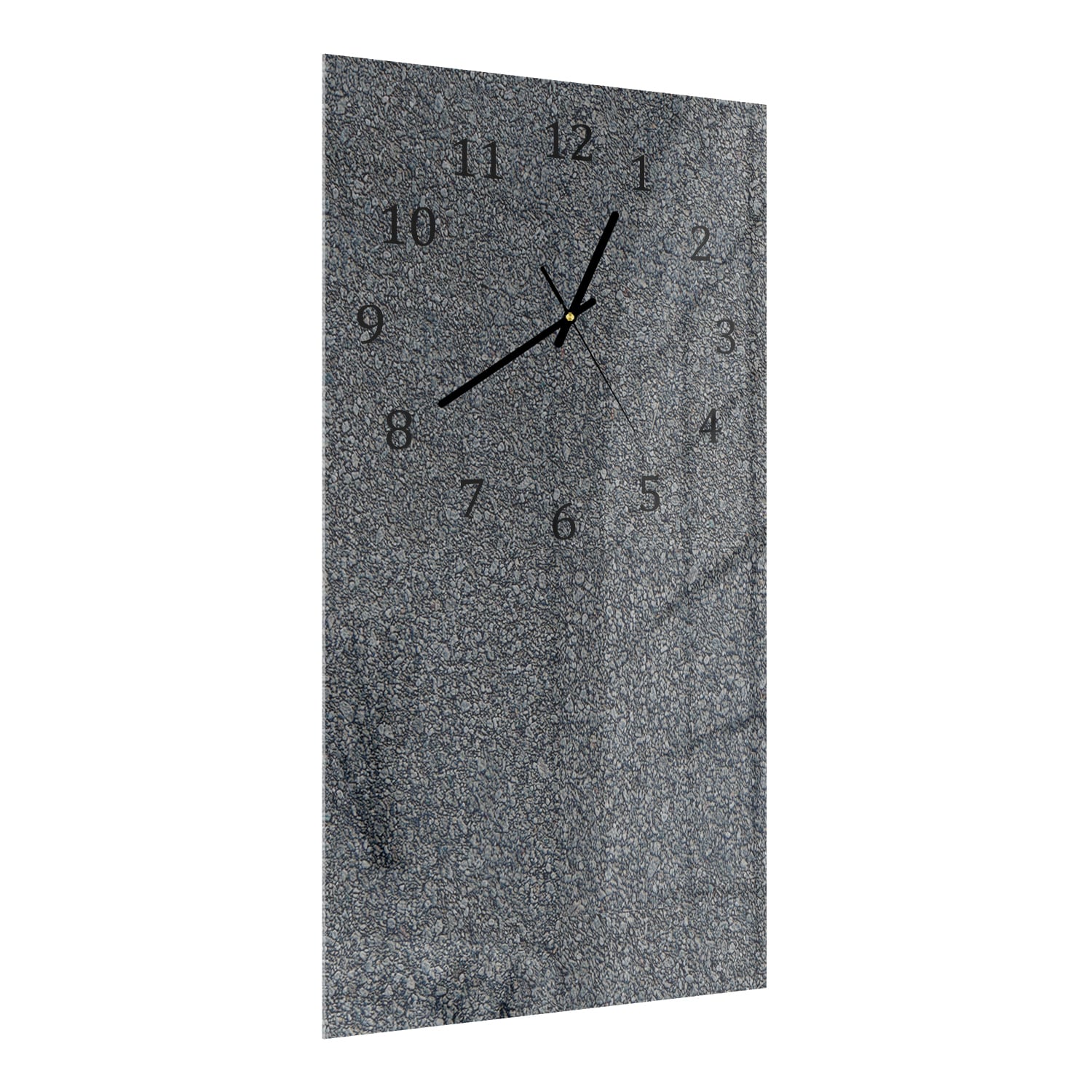 Wanduhr 30x60 - Feine Kopfsteinpflaster