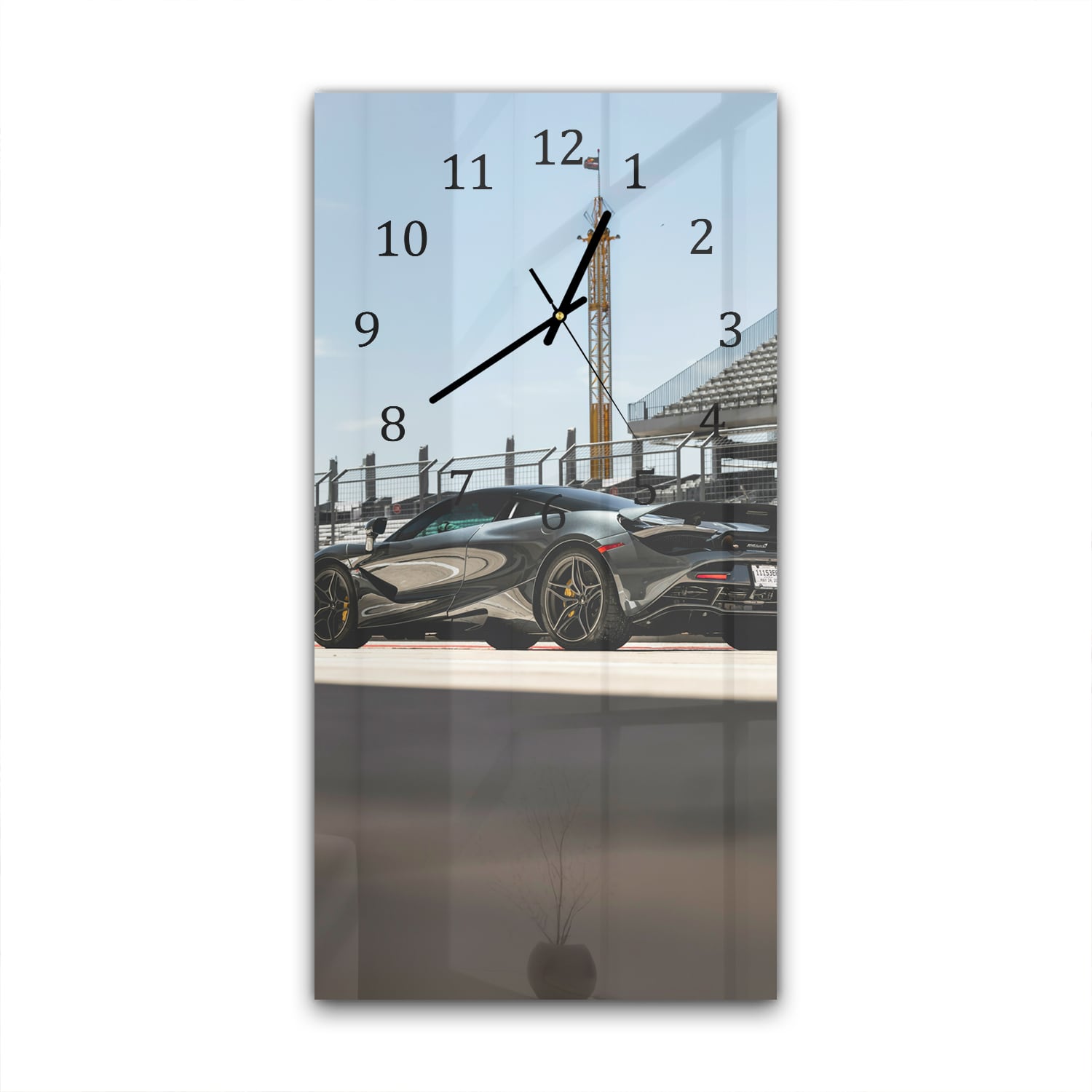 Wanduhr 30x60 - McLaren