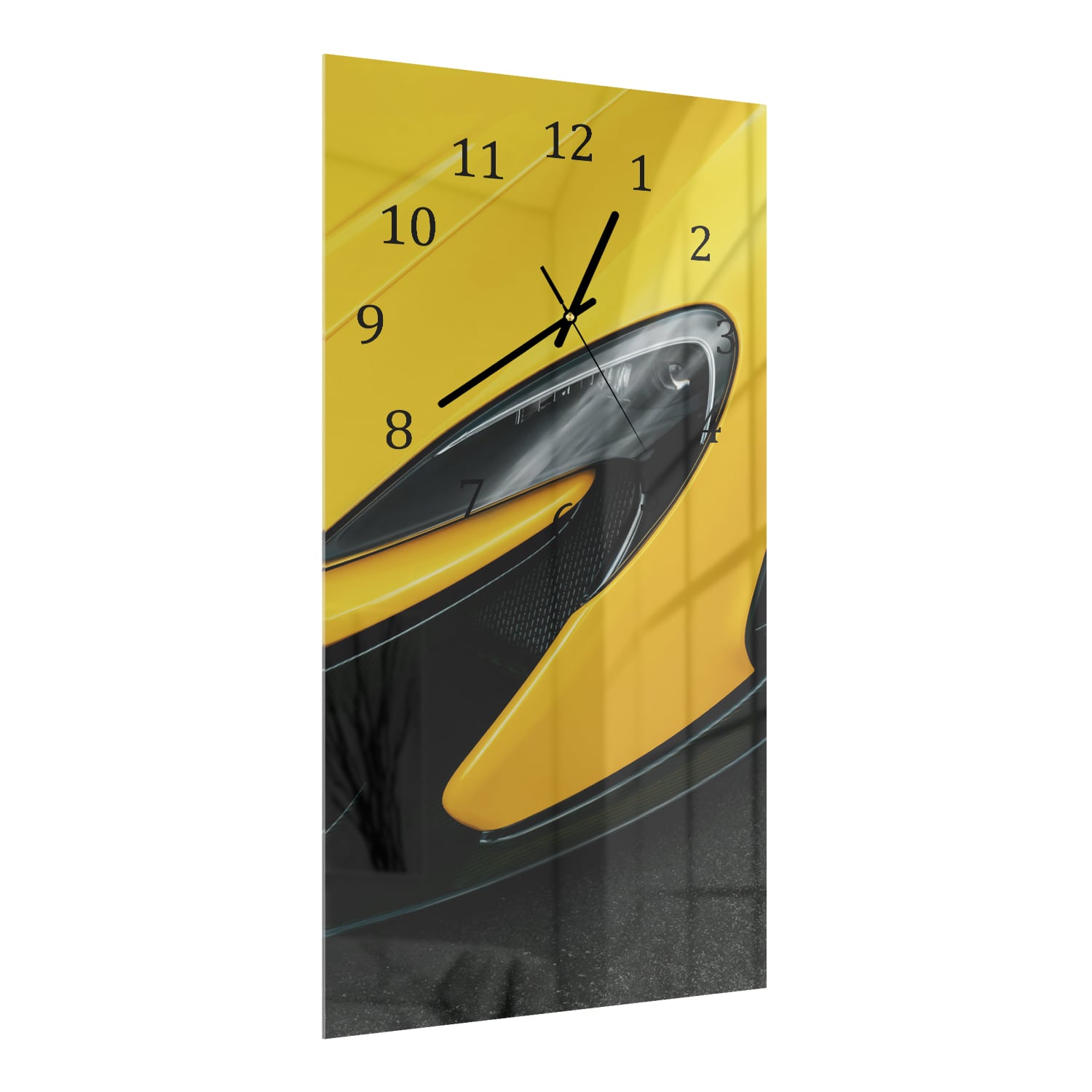 Wanduhr 30x60 - McLaren Scheinwerfer
