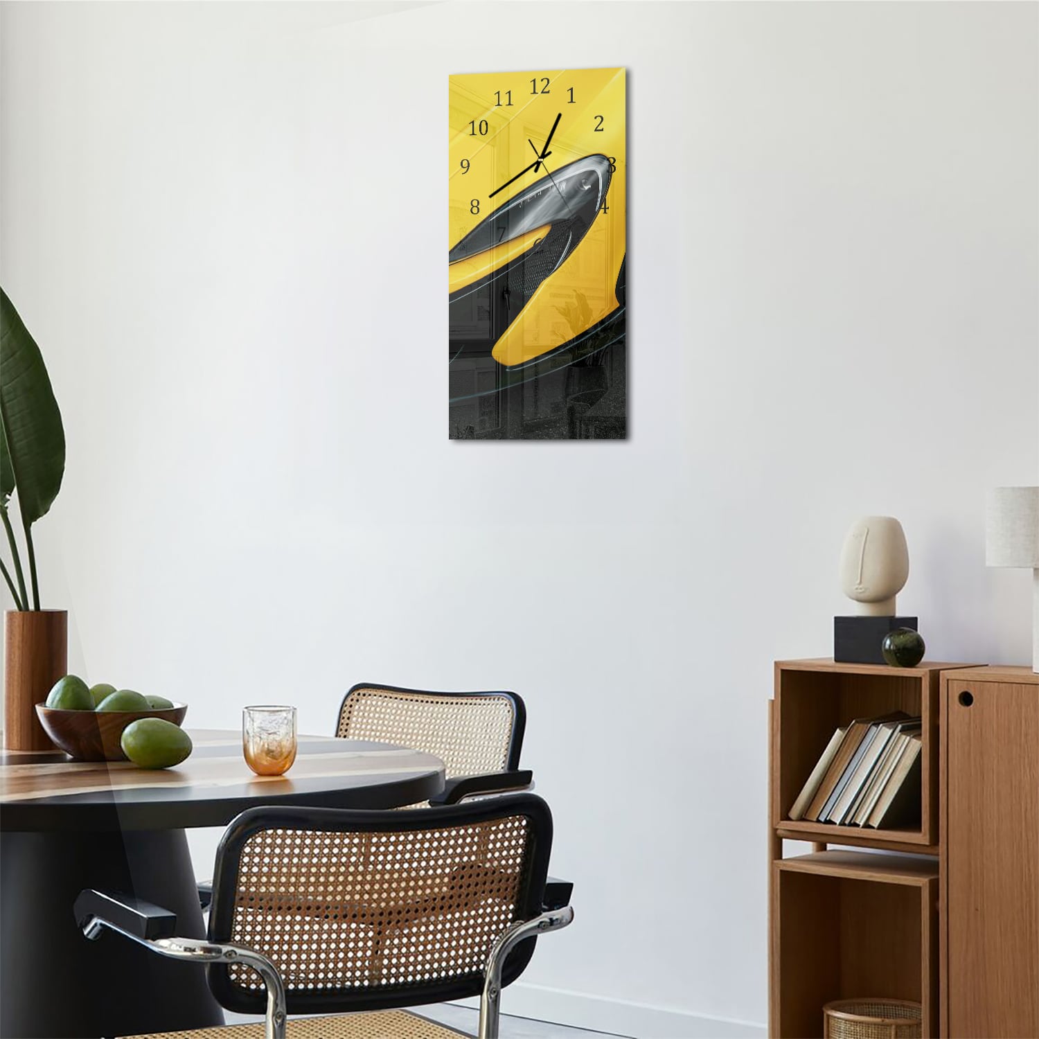 Wanduhr 30x60 - McLaren Scheinwerfer