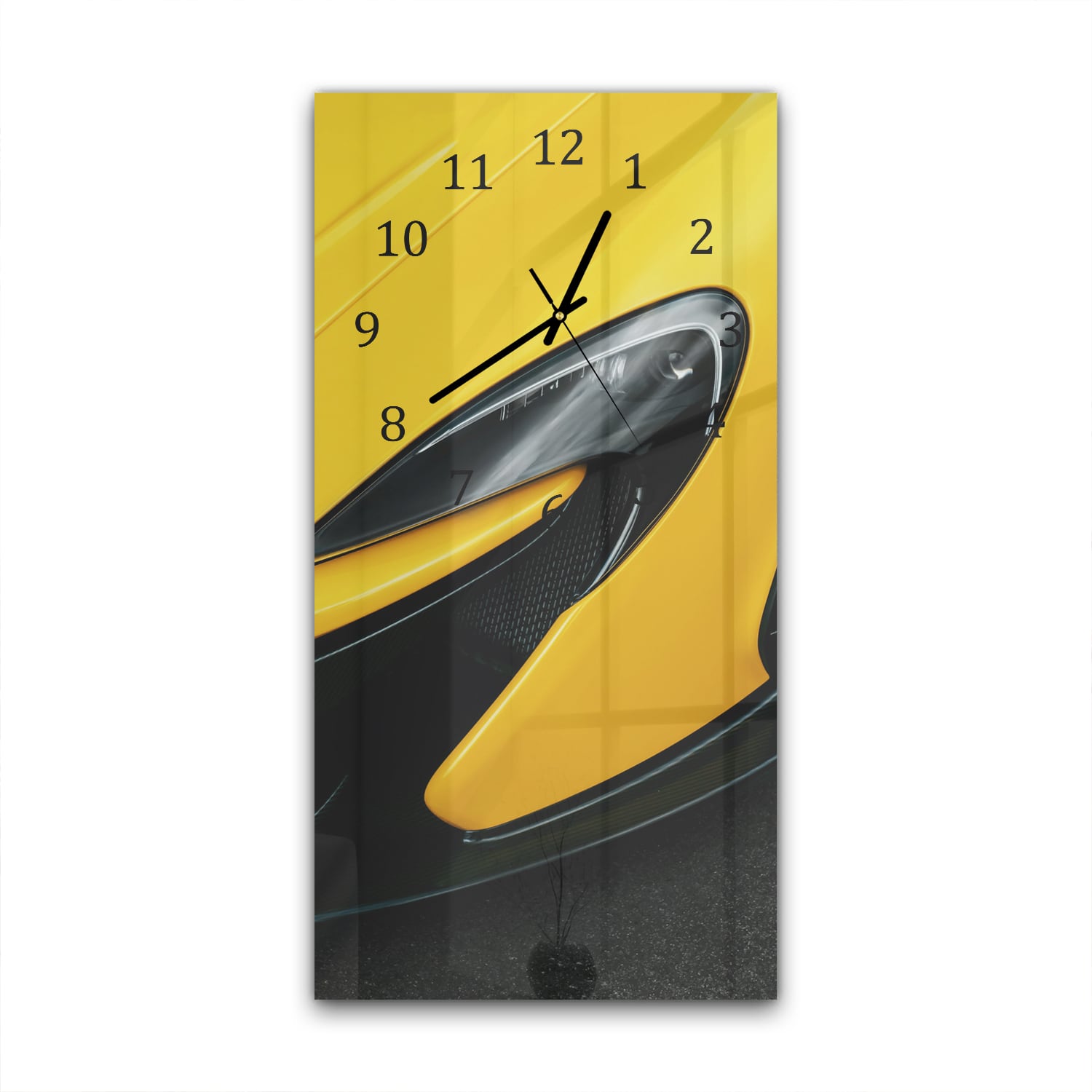 Wanduhr 30x60 - McLaren Scheinwerfer