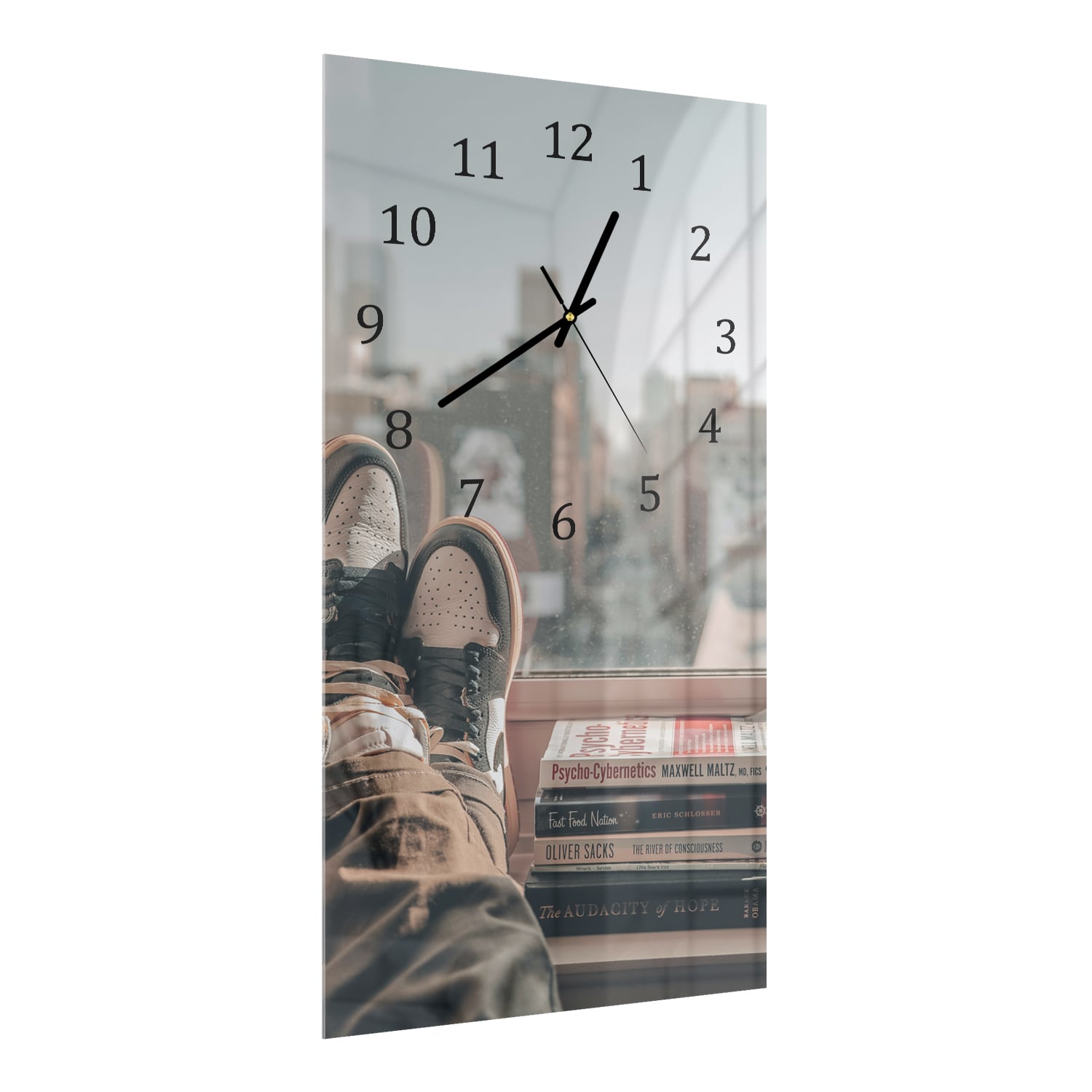 Wanduhr 30x60 - Jordan-Schuhe