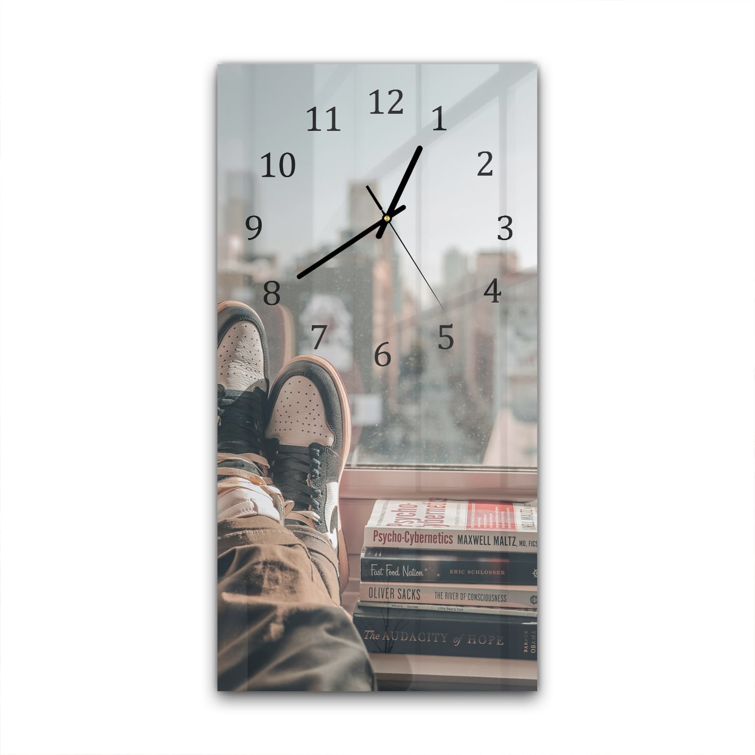 Wanduhr 30x60 - Jordan-Schuhe