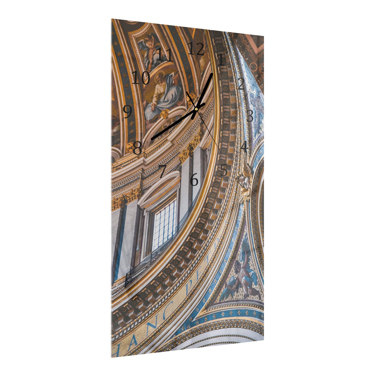 Wanduhr 30x60 - Kuppel des Glaubens