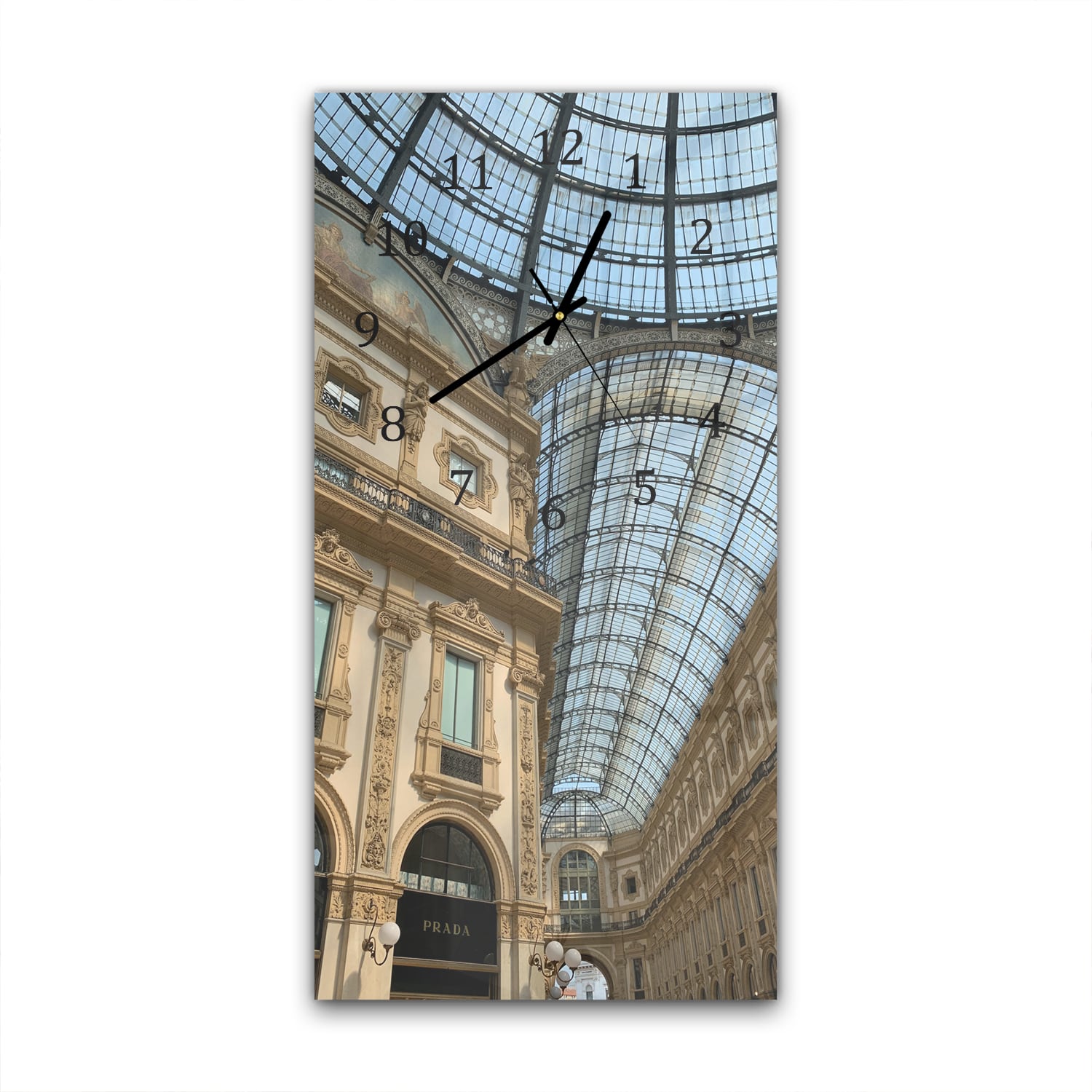 Wanduhr 30x60 - Luxus-Einkaufszentrum