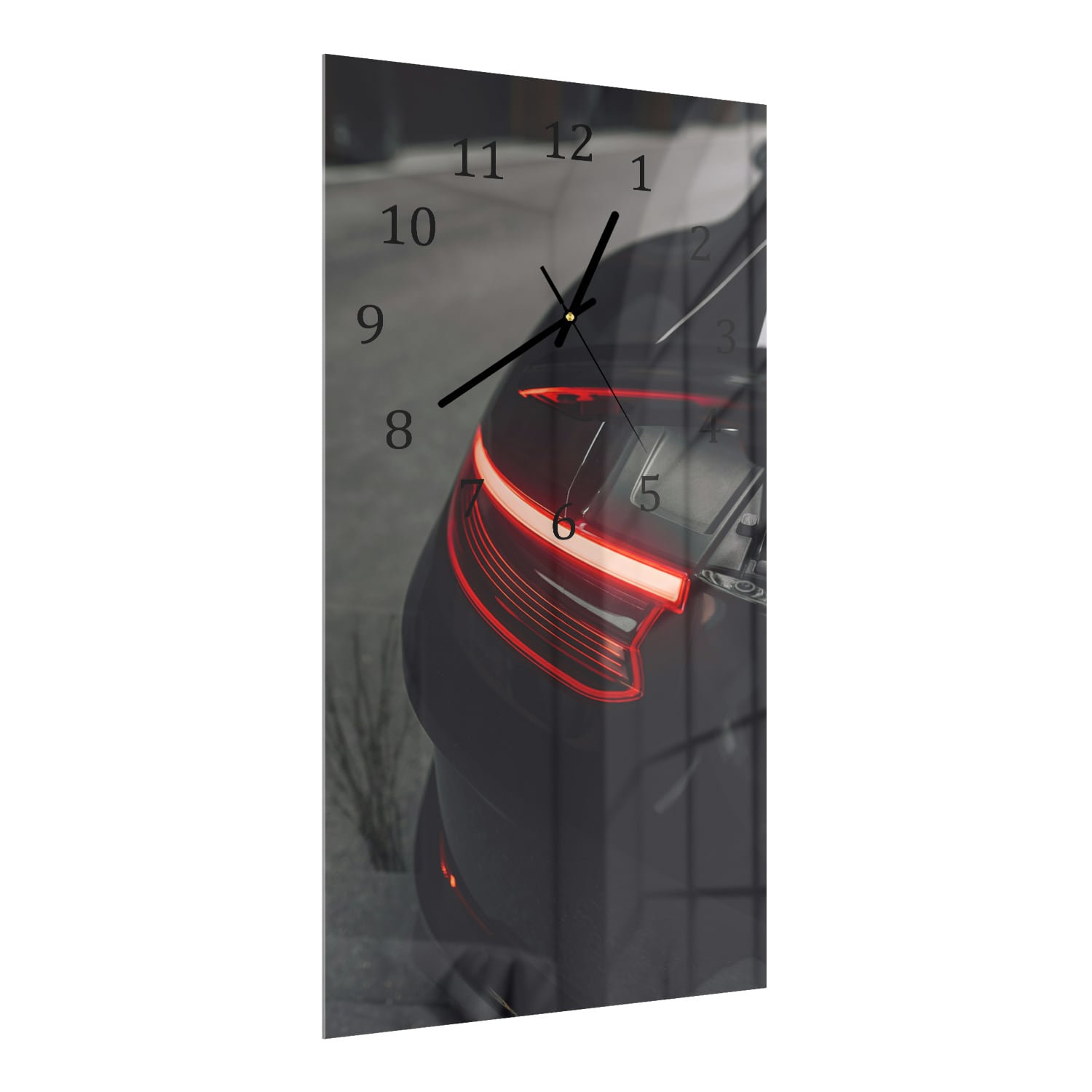 Wanduhr 30x60 - Rücklicht