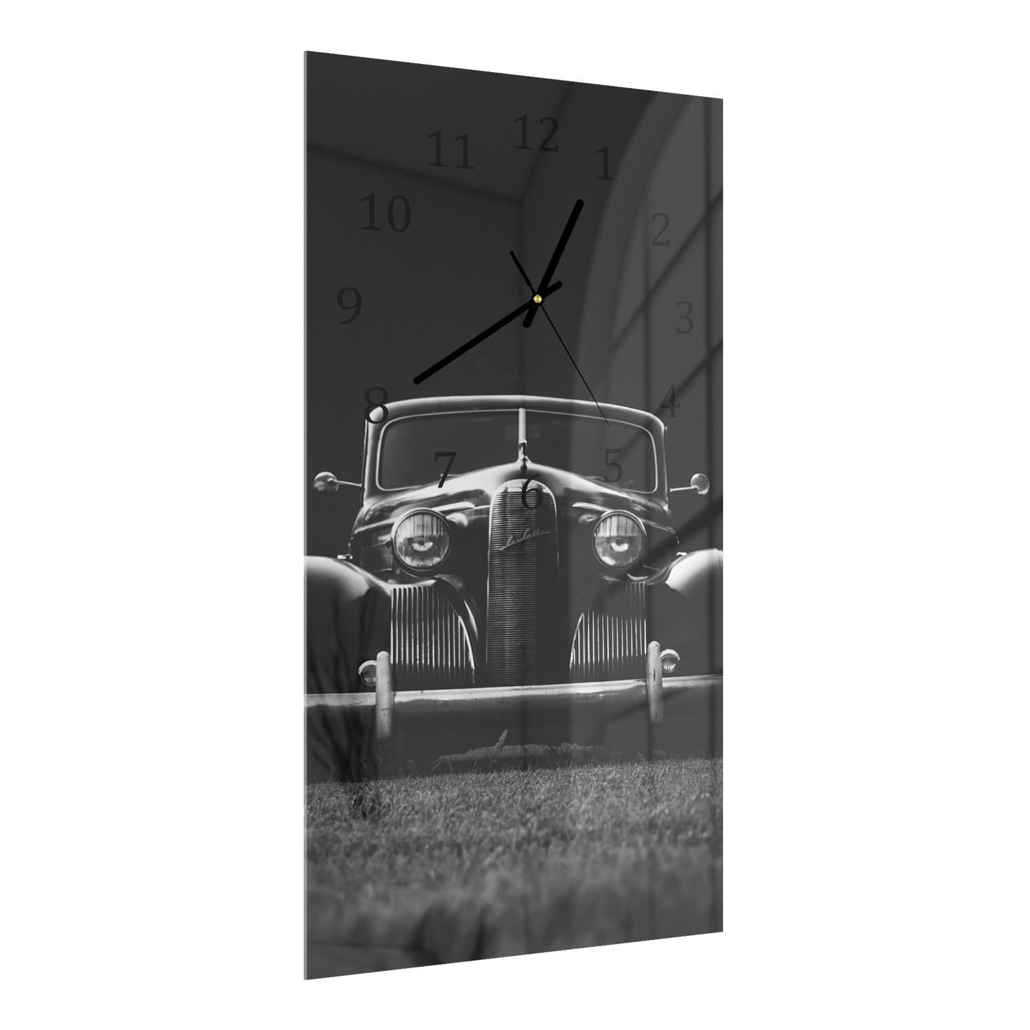 Wanduhr 30x60 - Vintage Auto