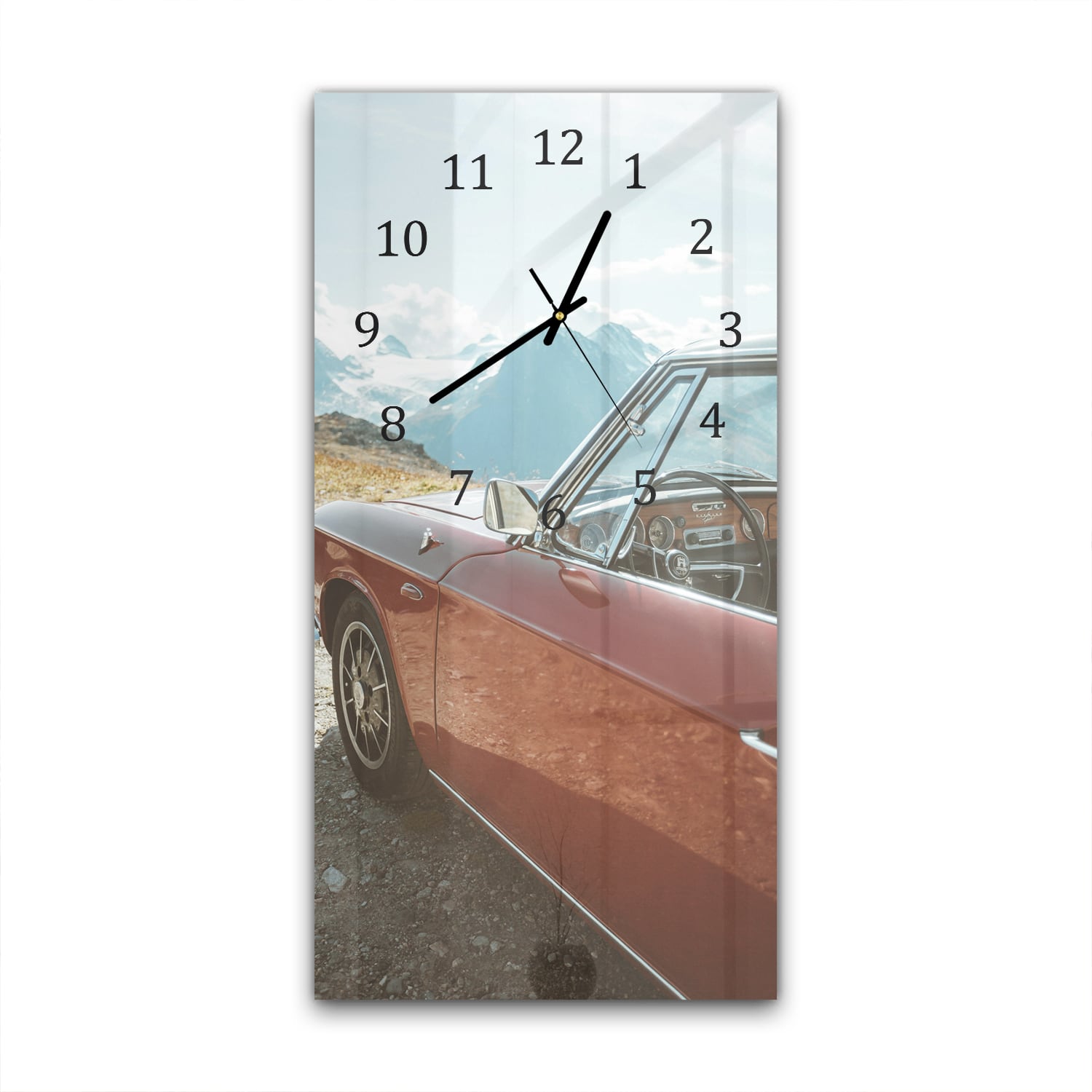 Wanduhr 30x60 - Karmann Ghia
