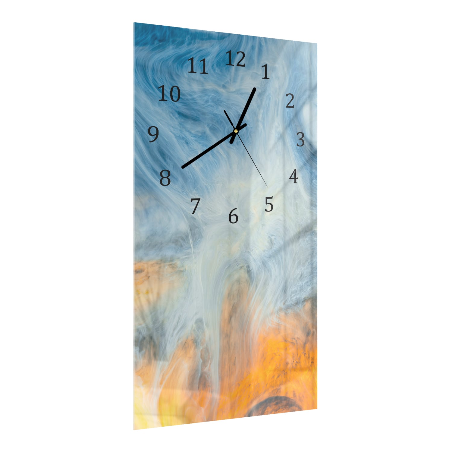 Wanduhr 30x60 - Mystischer Himmel