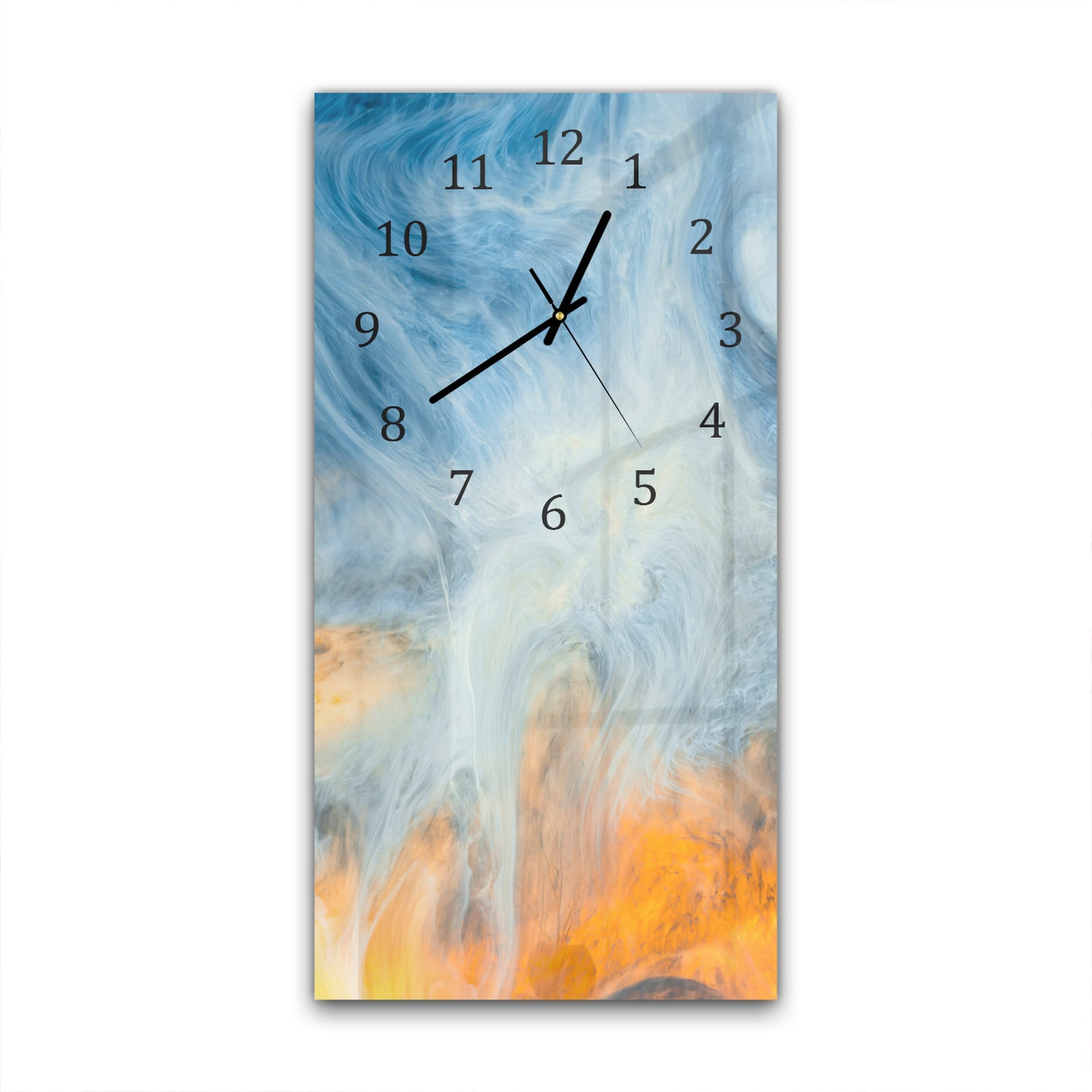 Wanduhr 30x60 - Mystischer Himmel