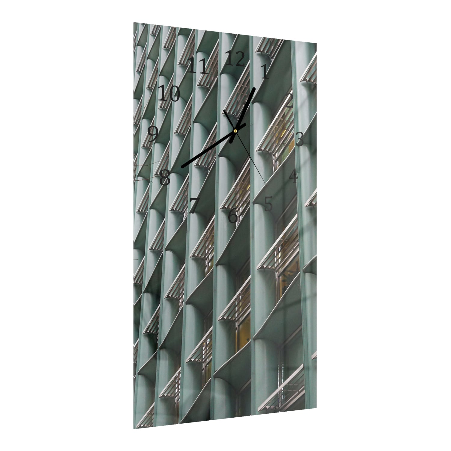 Wanduhr 30x60 - Städtische Architektur