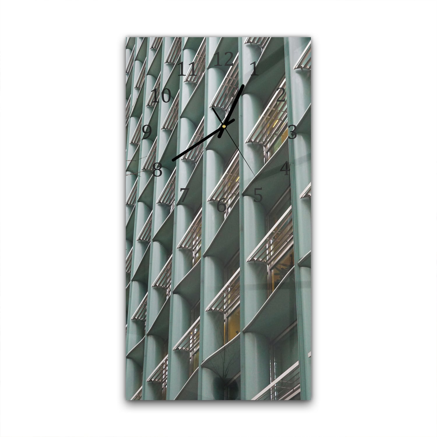 Wanduhr 30x60 - Städtische Architektur