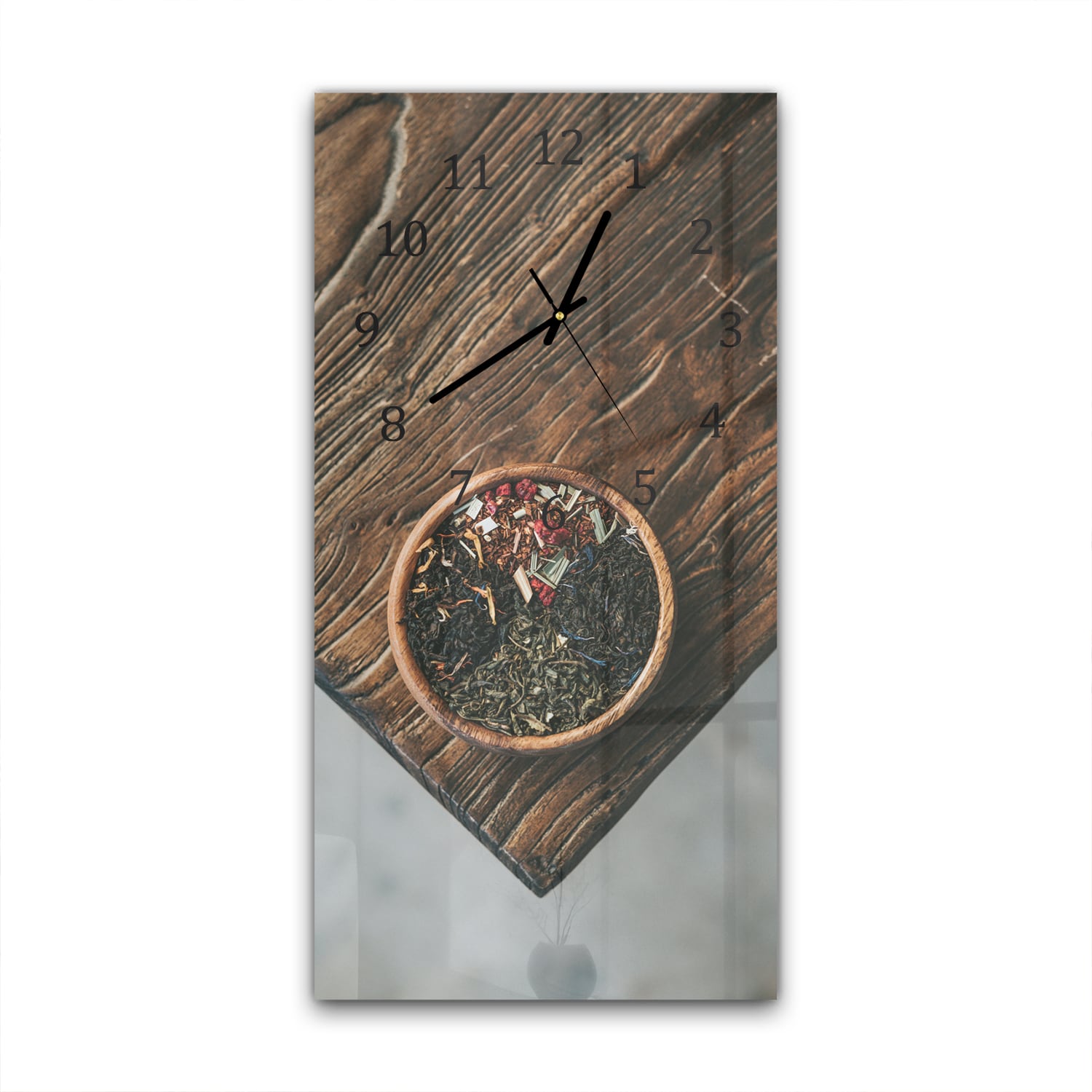 Wanduhr 30x60 - Kunst der Gewürze