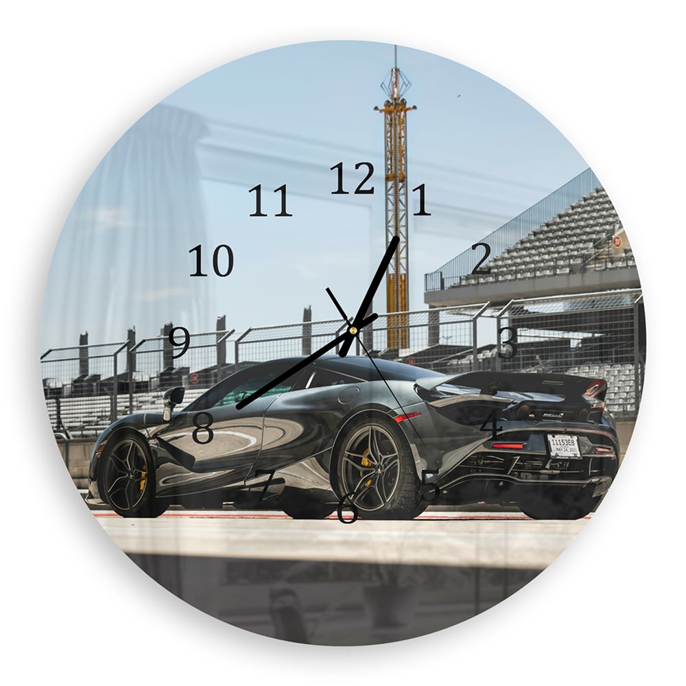 Wanduhr Rund - McLaren