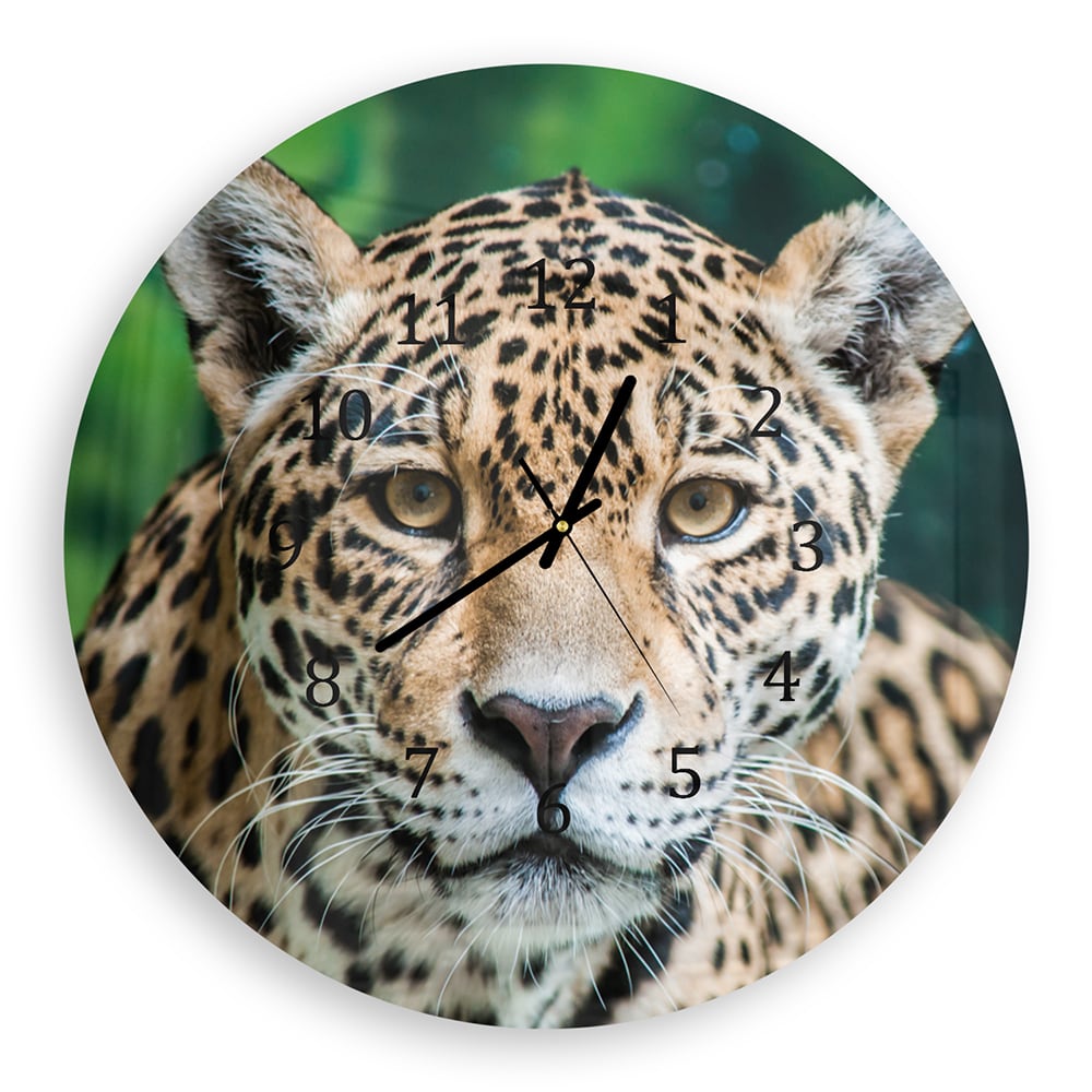 Wanduhr Rund - Jaguar