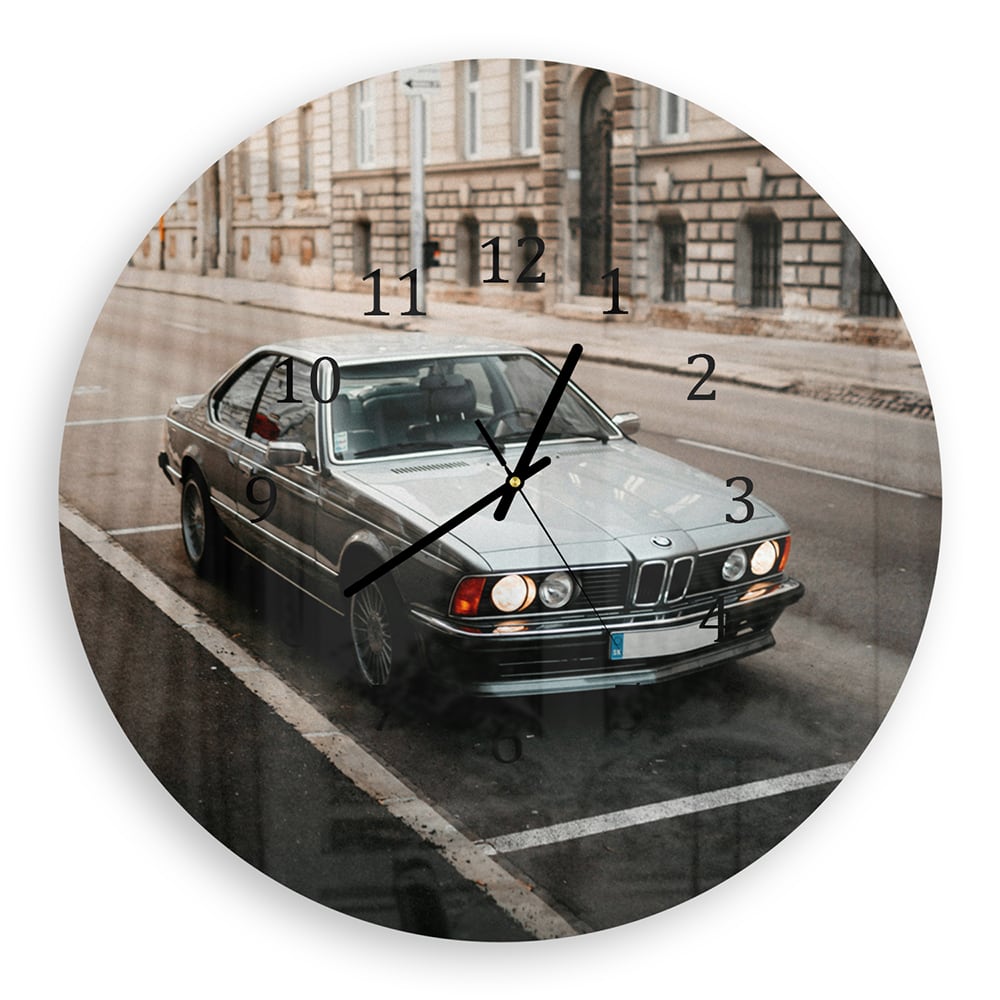 Wanduhr Rund - BMW E24