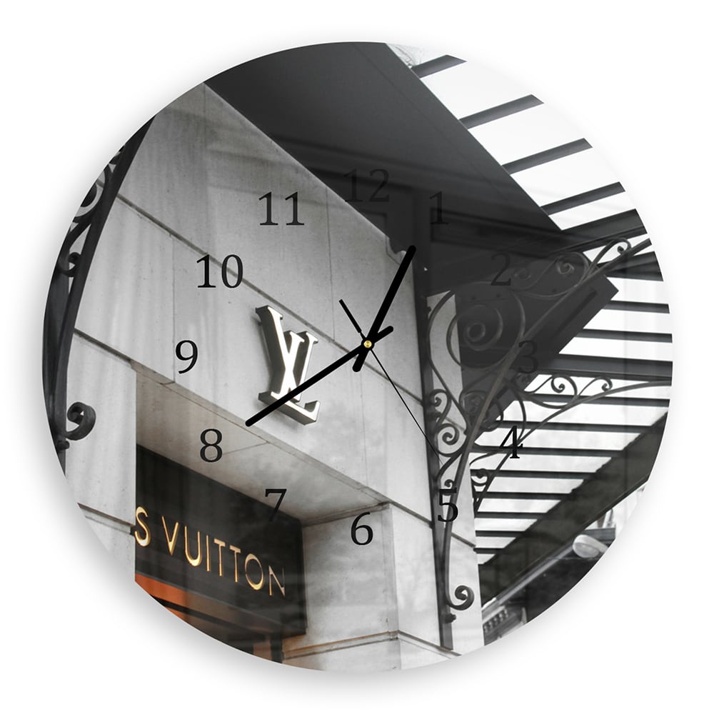 Wanduhr Rund - Louis Vuitton-Geschäft