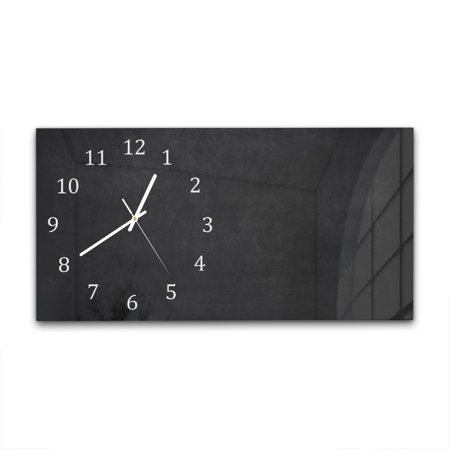 Wanduhr 60x30 - Schultafel