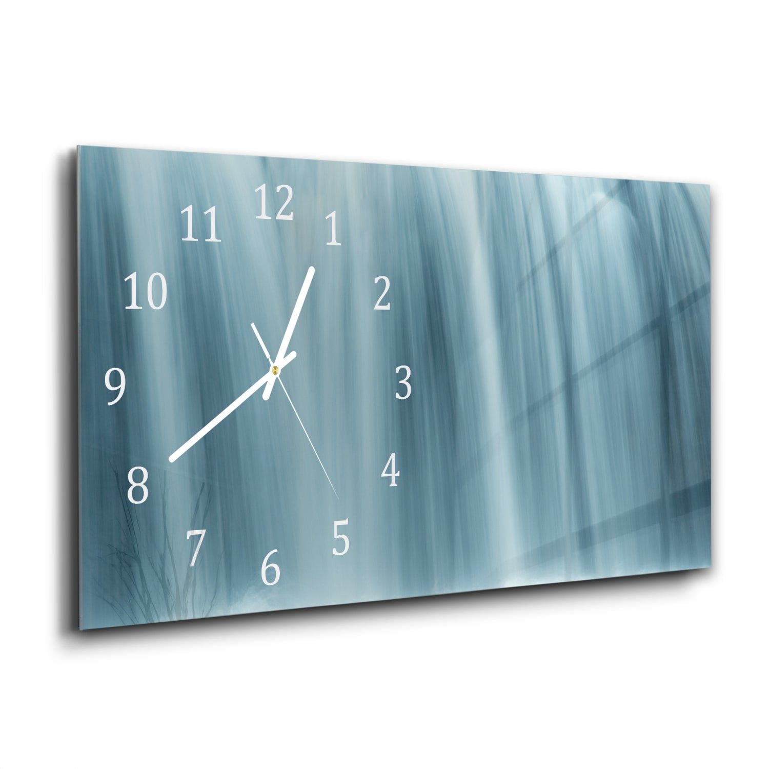 Wanduhr 60x30 - Wasserfall