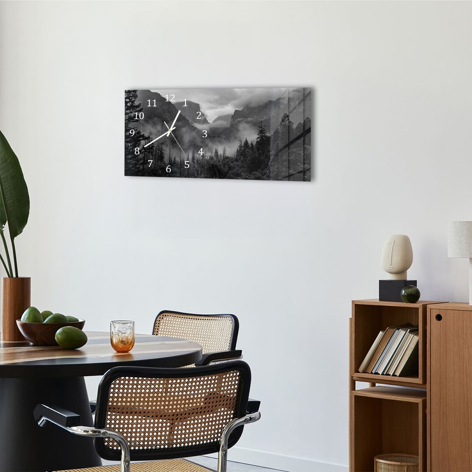 Wanduhr 60x30 - Yosemite-Nationalpark
