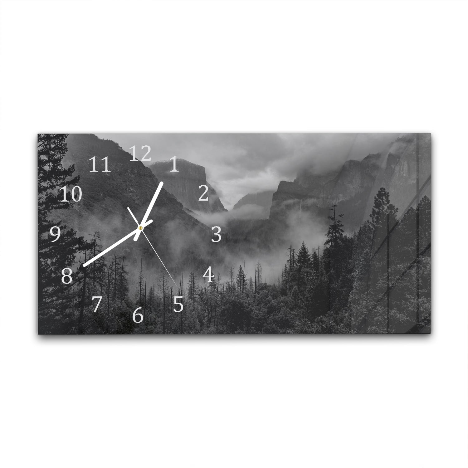 Wanduhr 60x30 - Yosemite-Nationalpark