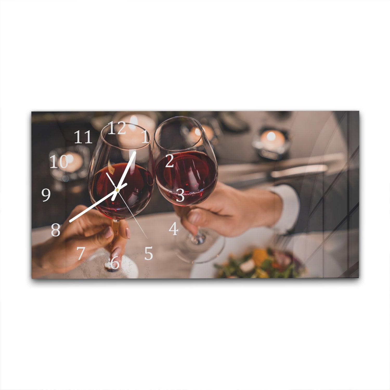 Wanduhr 60x30 - Anstoßen