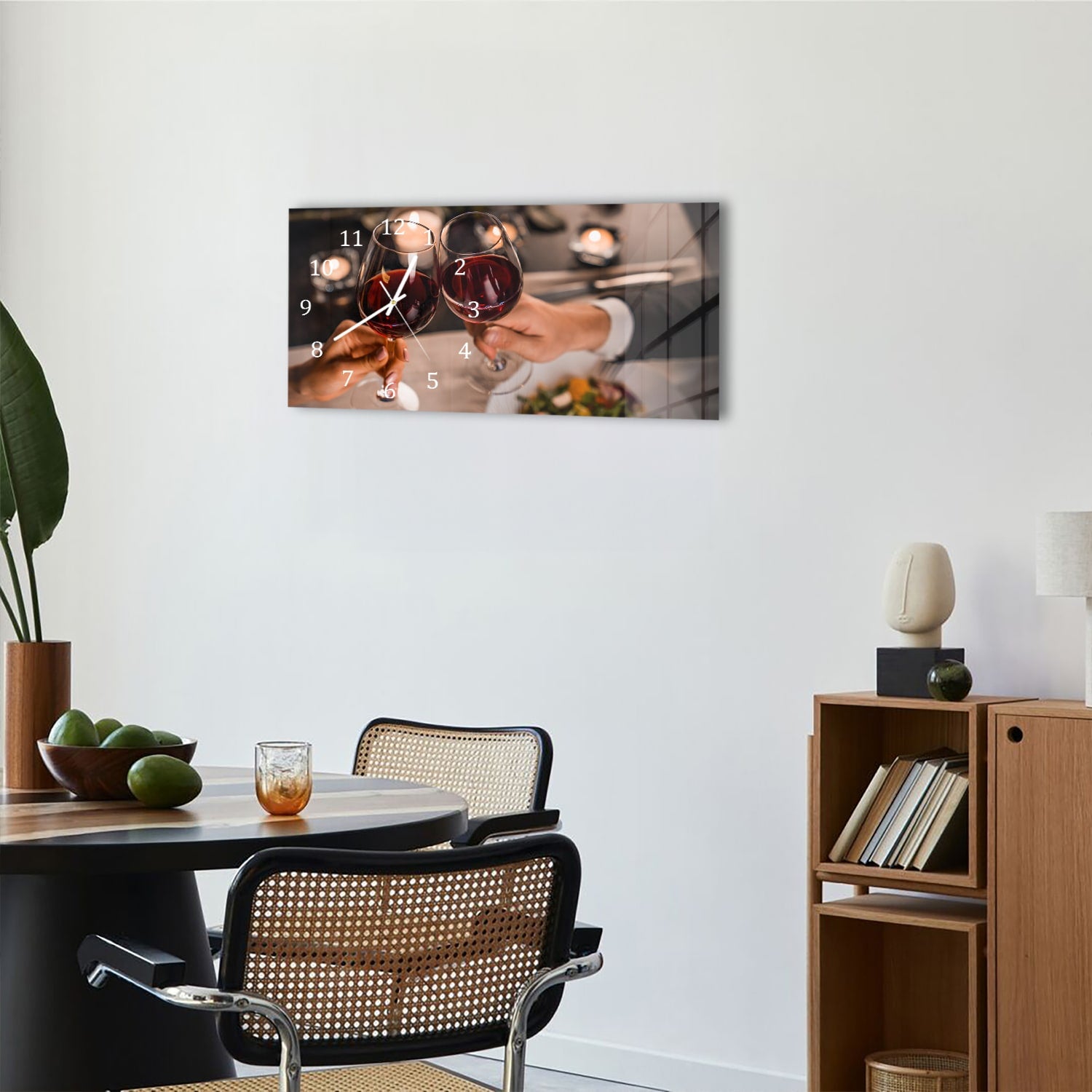 Wanduhr 60x30 - Anstoßen