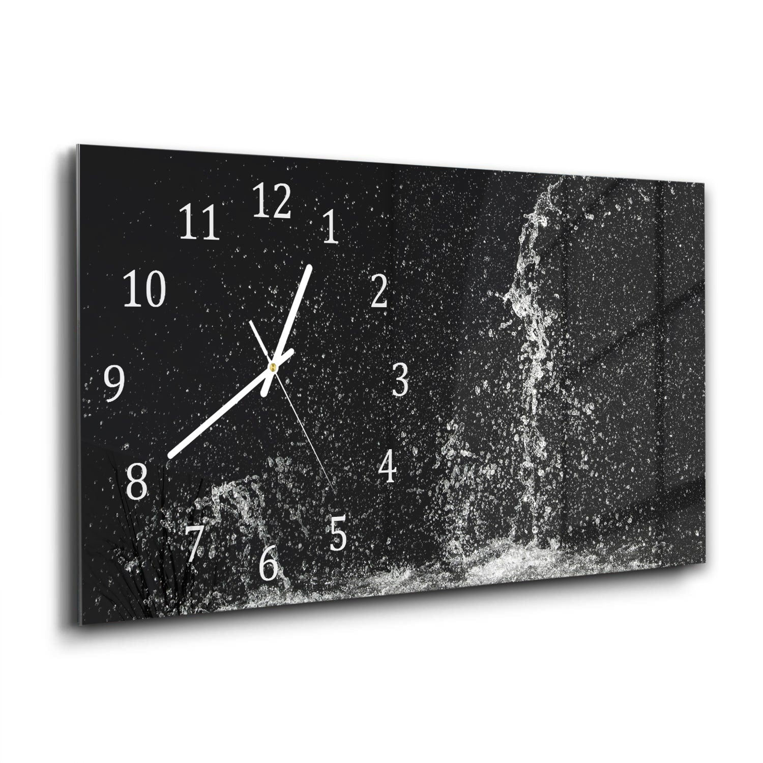 Wanduhr 60x30 - Splash