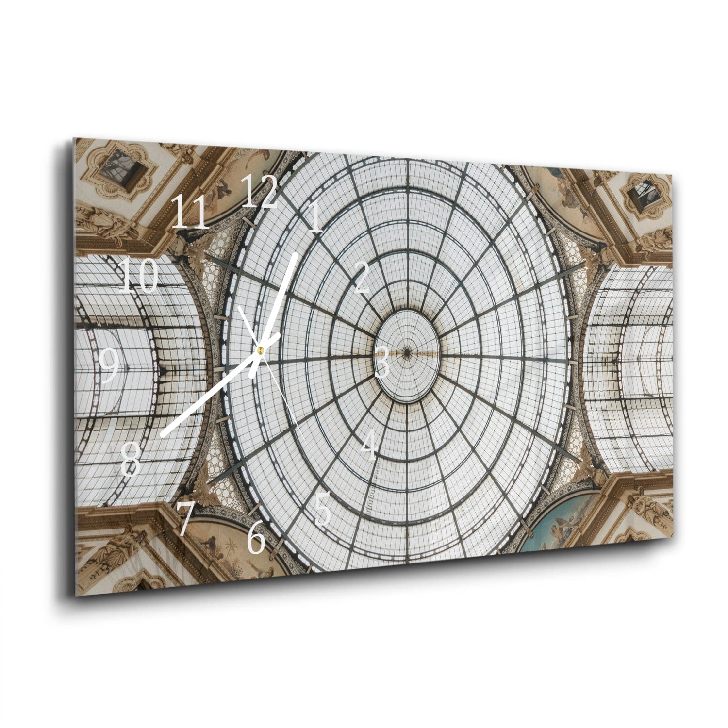 Wanduhr 60x30 - Historische Architektur