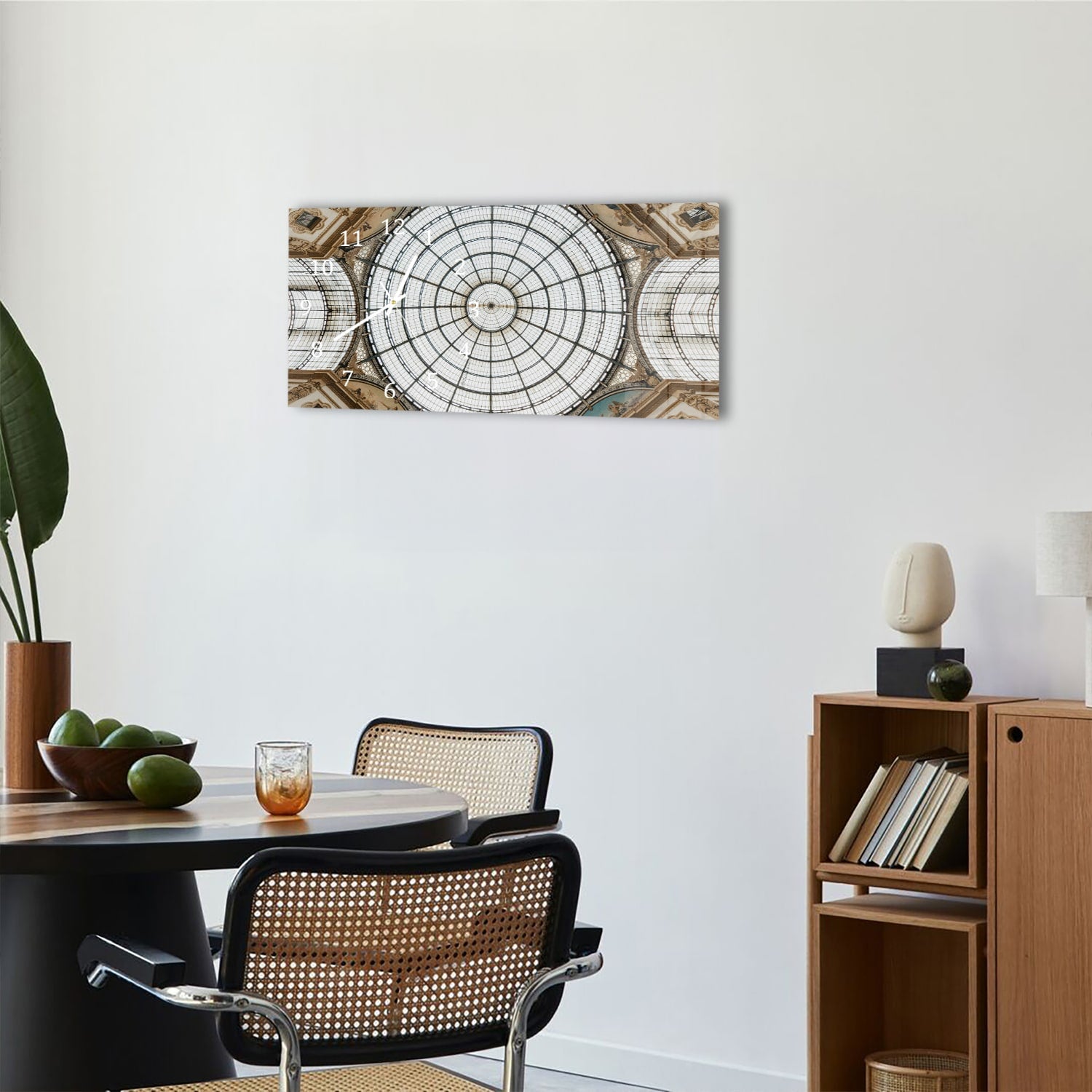 Wanduhr 60x30 - Historische Architektur