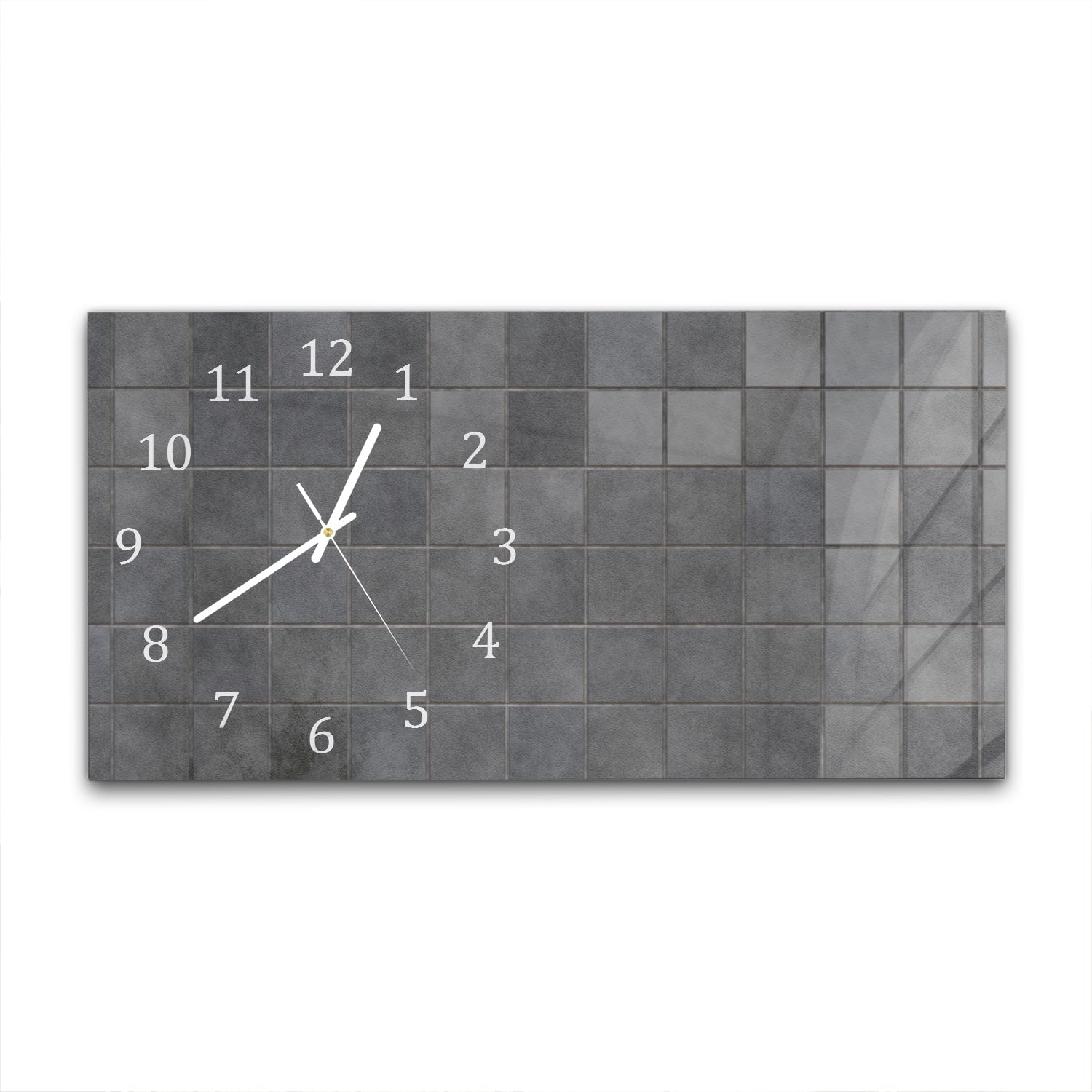Wanduhr 60x30 - Keramikfliesen