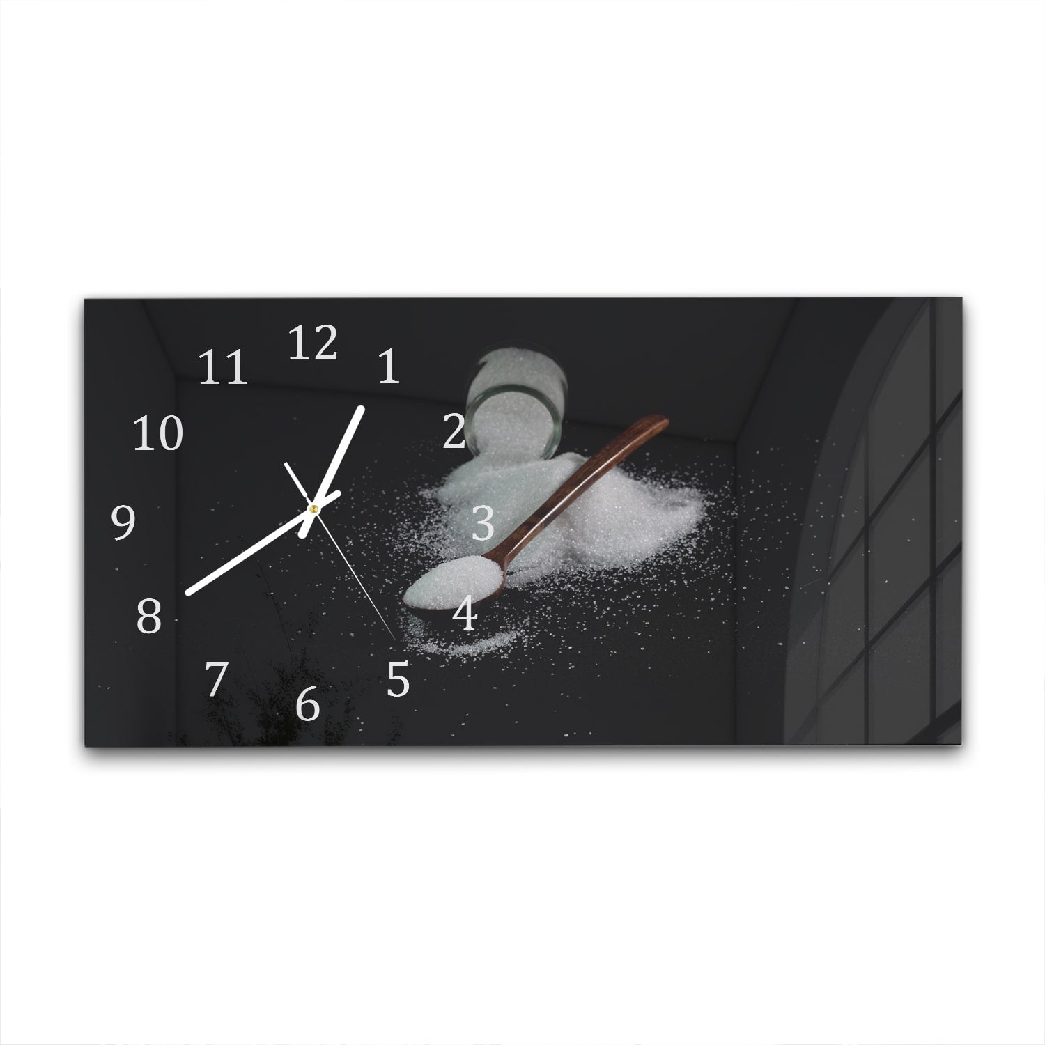 Wanduhr 60x30 - Zucker
