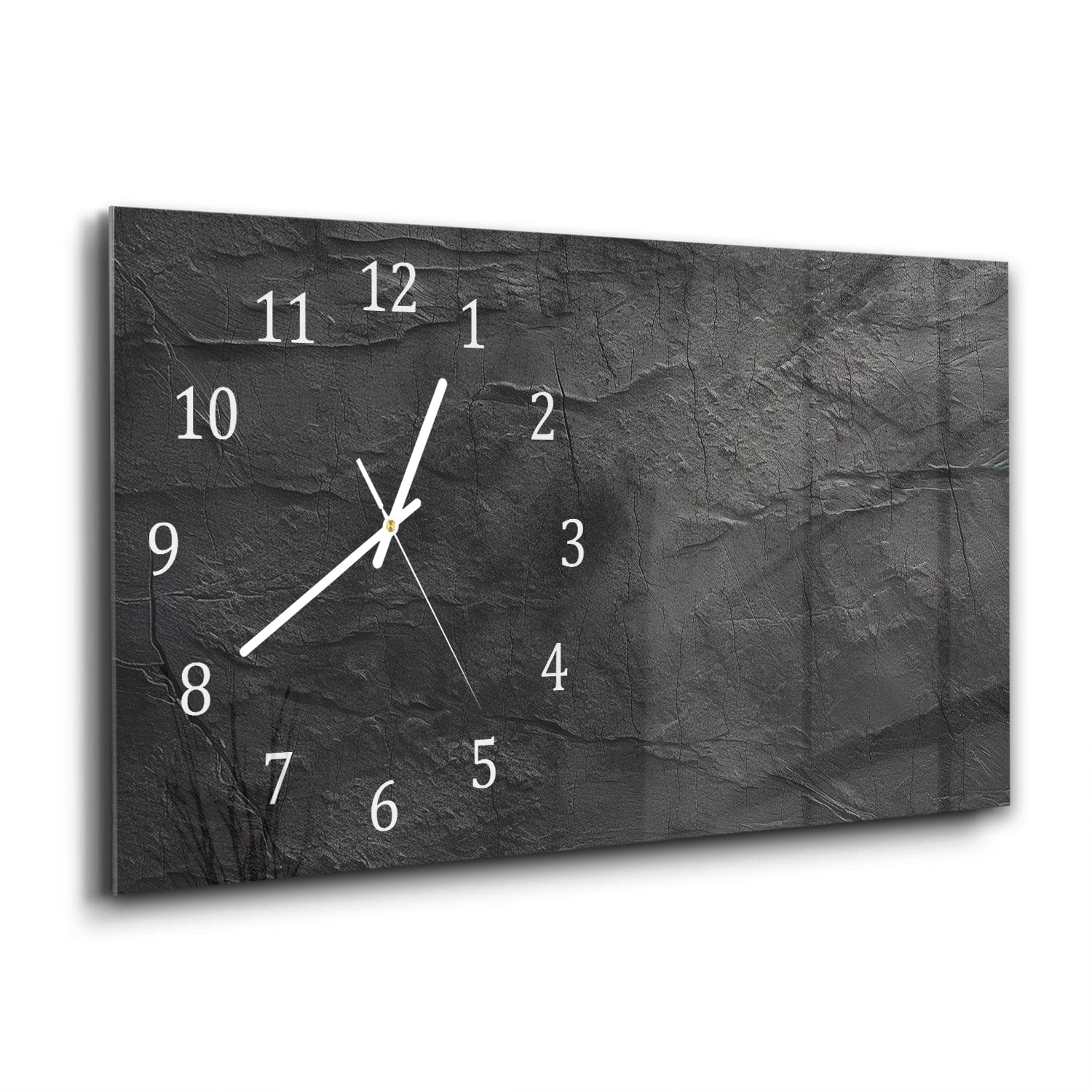 Wanduhr 60x30 - Zerbrochene Wand