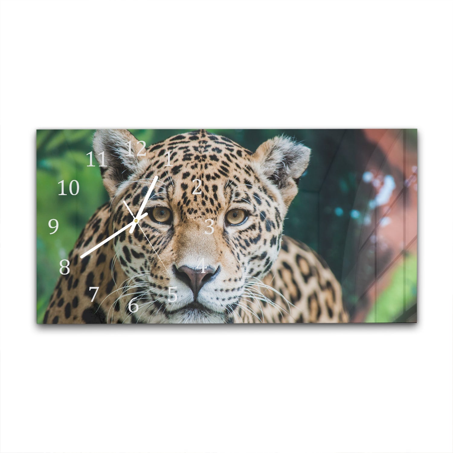 Wanduhr 60x30 - Jaguar