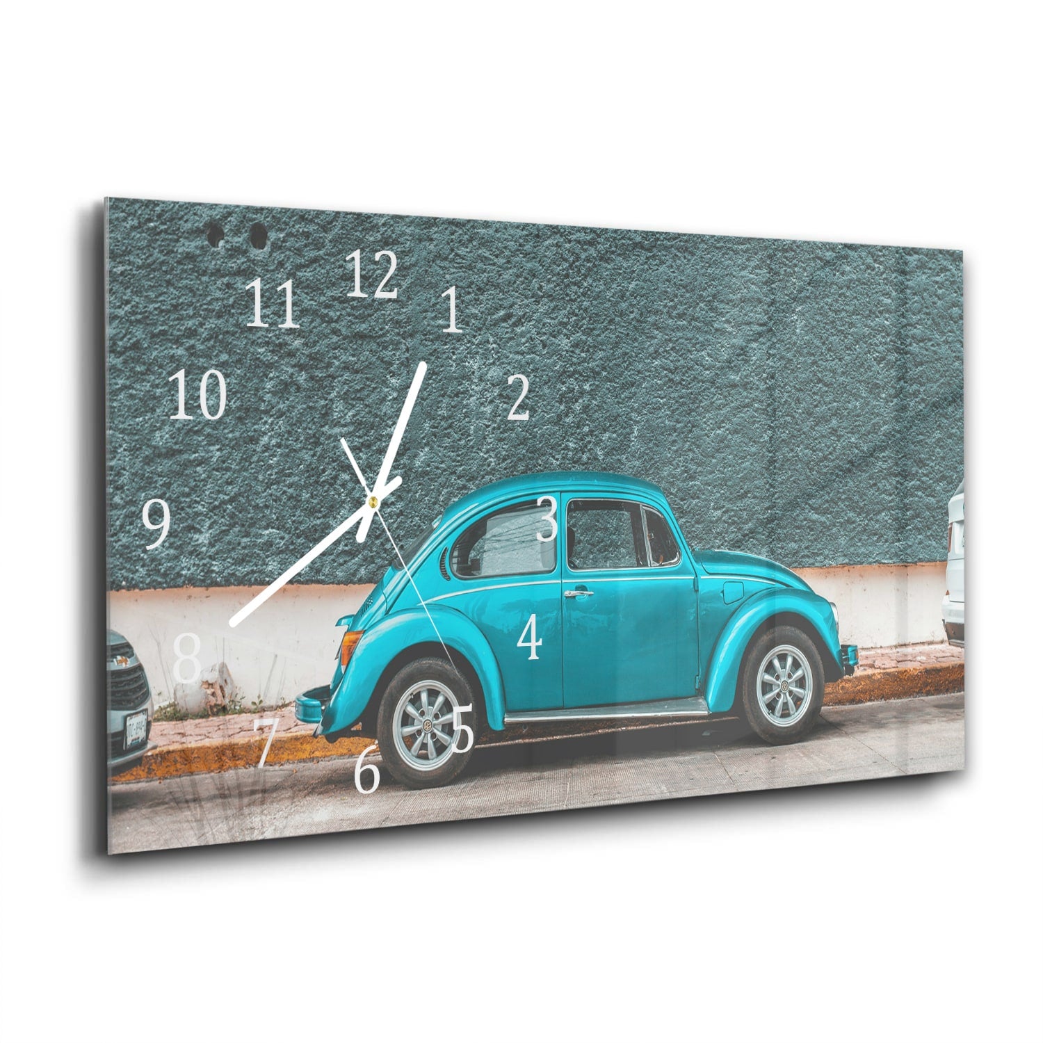Wanduhr 60x30 - VW Käfer