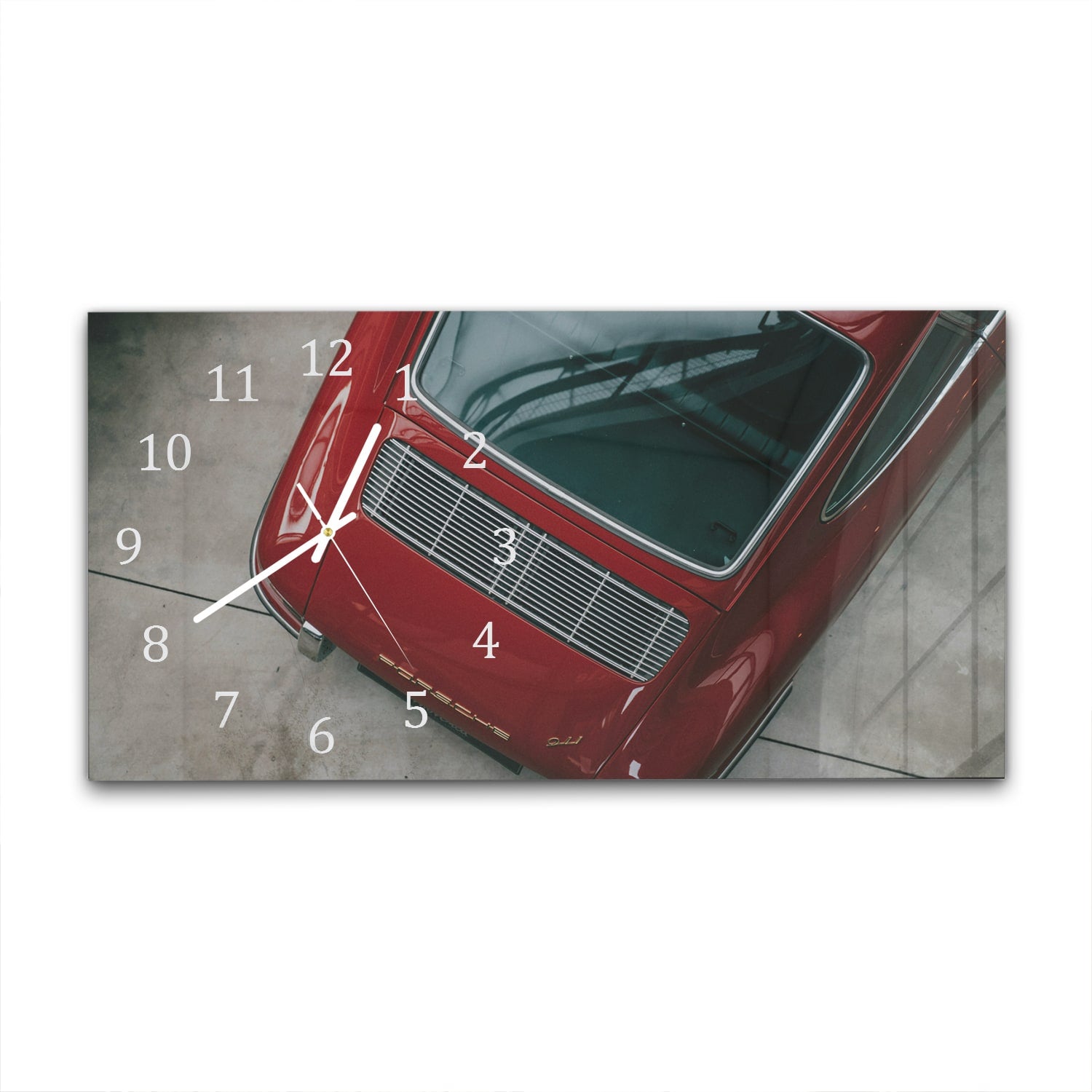Wanduhr 60x30 - Porsche 911