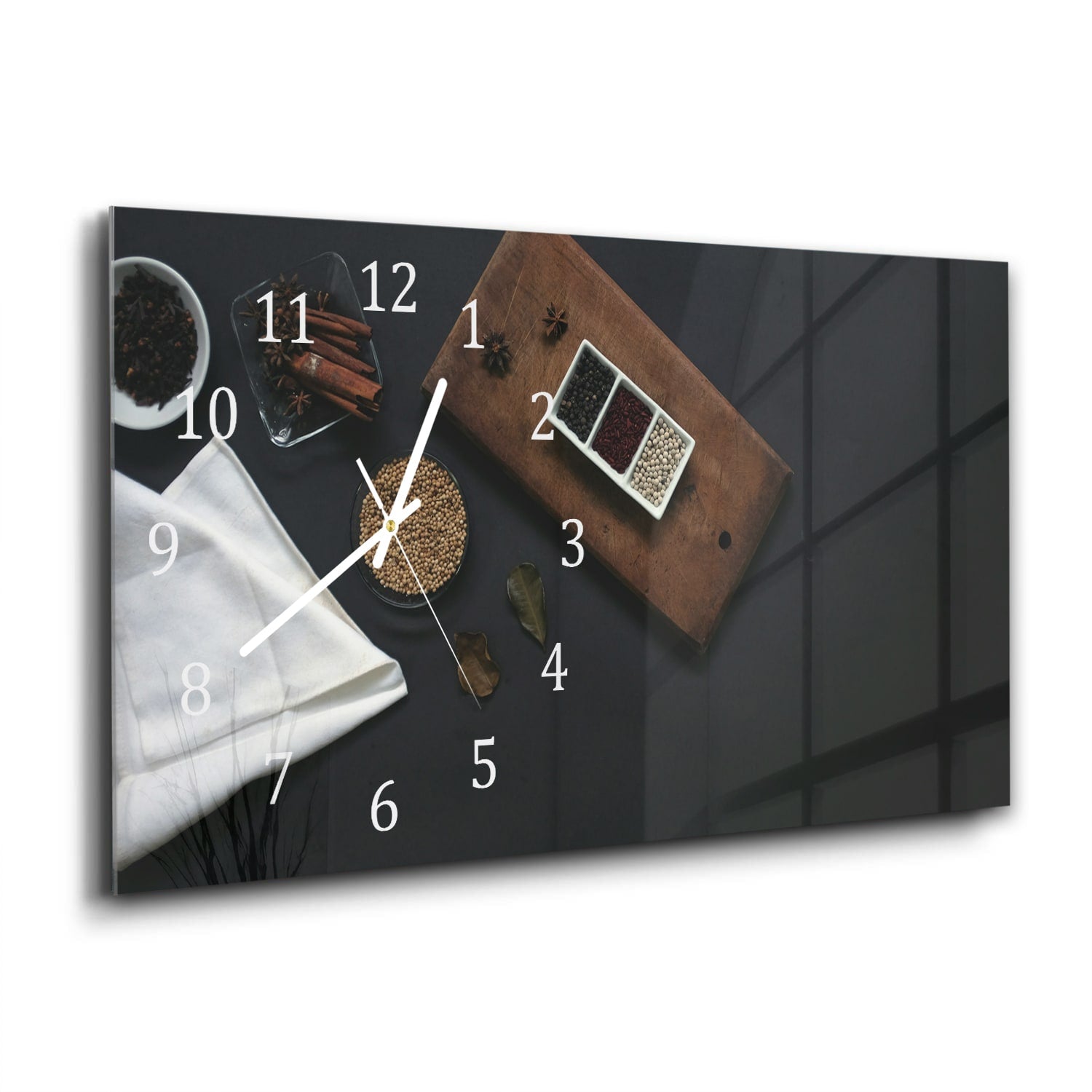 Wanduhr 60x30 - Geschmackvolle Komposition