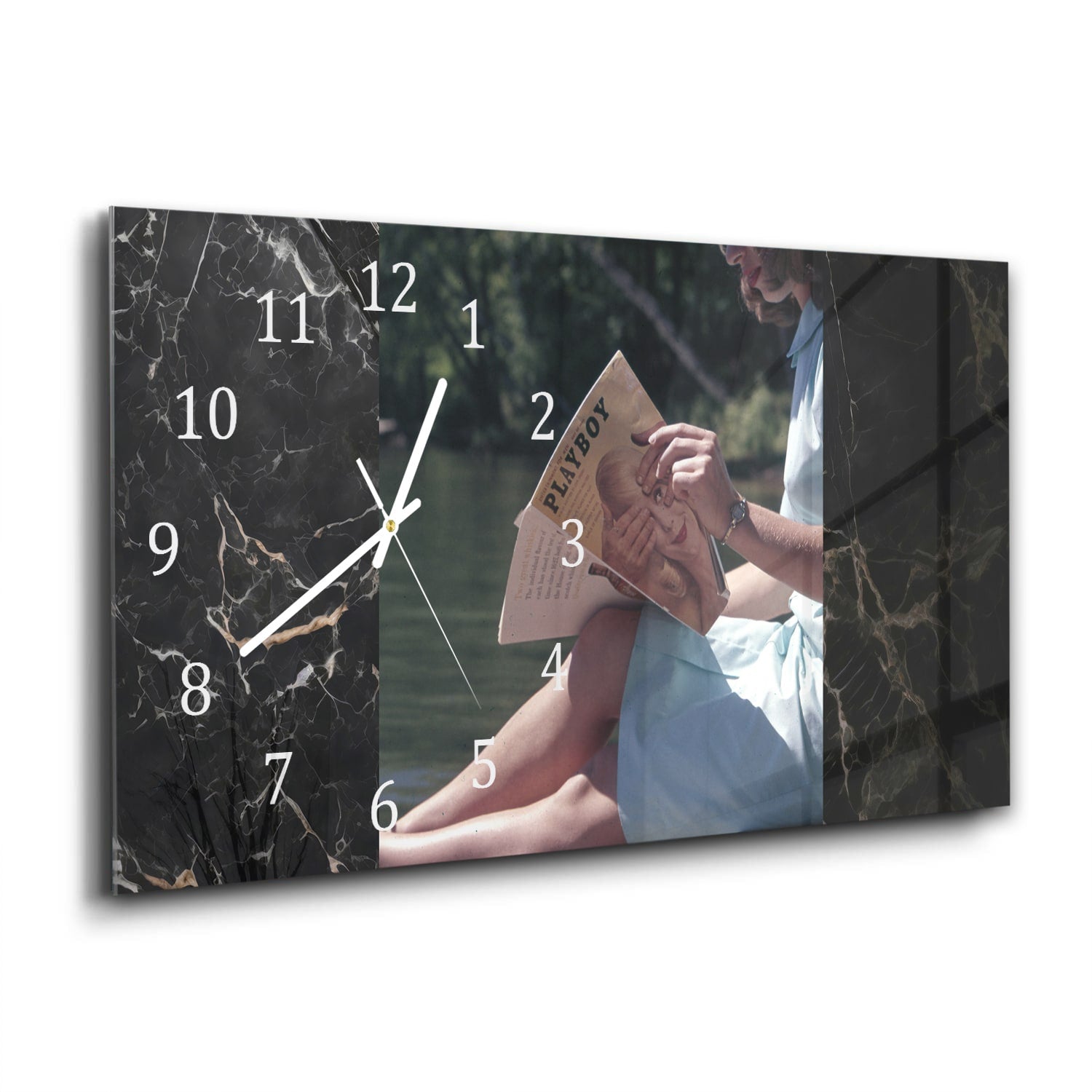 Wanduhr 60x30 - Playboy