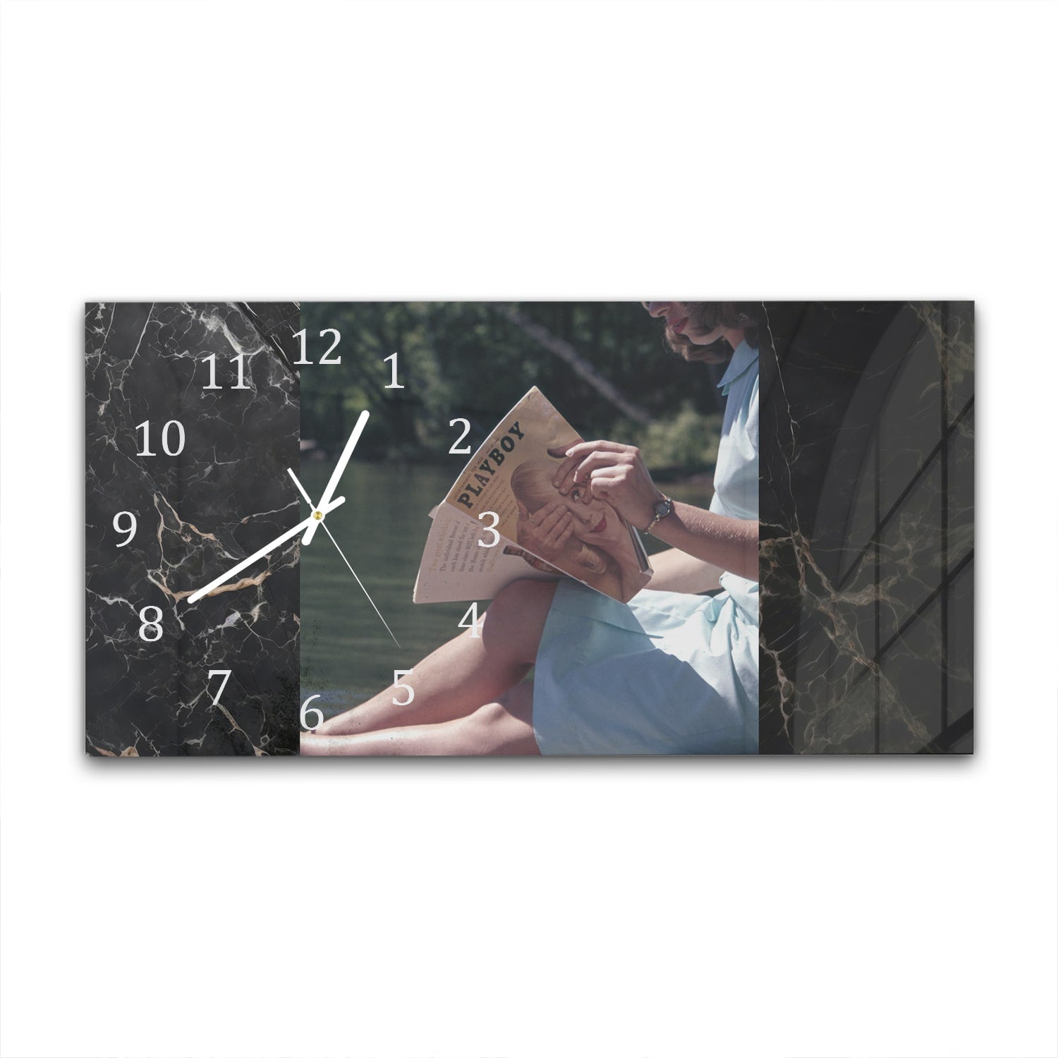 Wanduhr 60x30 - Playboy