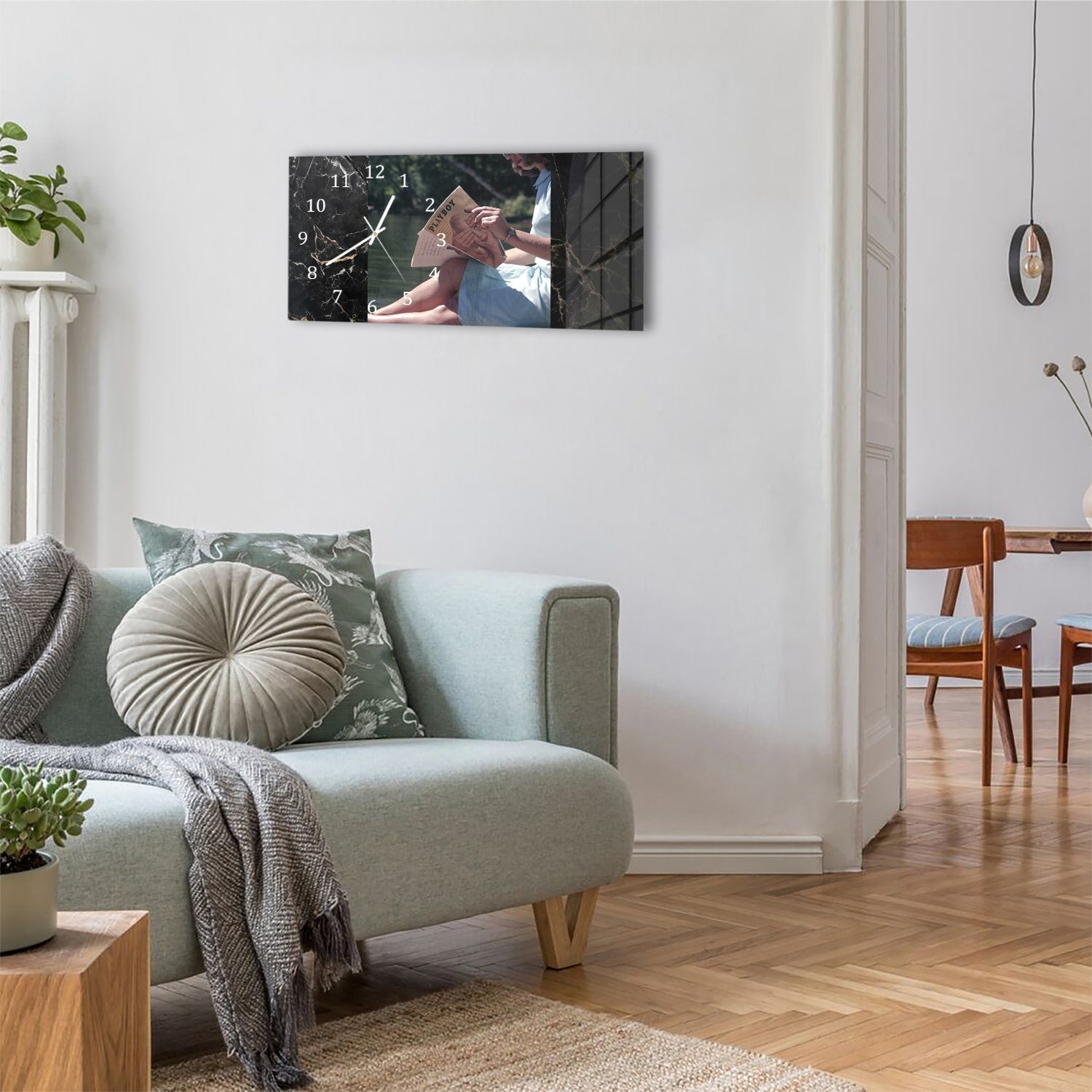 Wanduhr 60x30 - Playboy