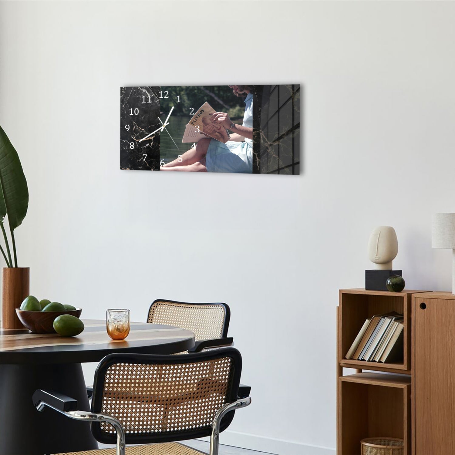 Wanduhr 60x30 - Playboy