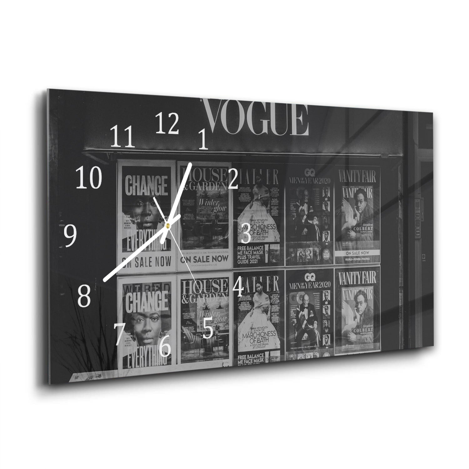 Wanduhr 60x30 - Vogue