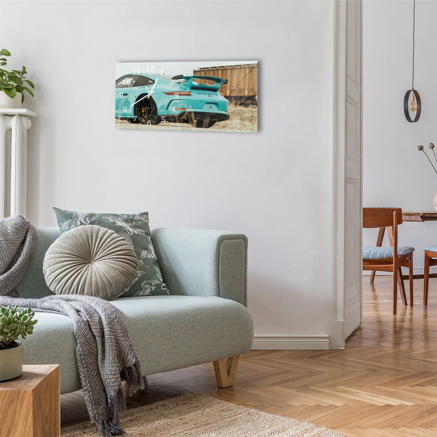 Wanduhr 60x30 - Porsche GT3