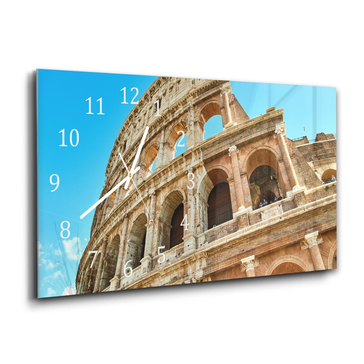 Wanduhr 60x30 - Kolosseum