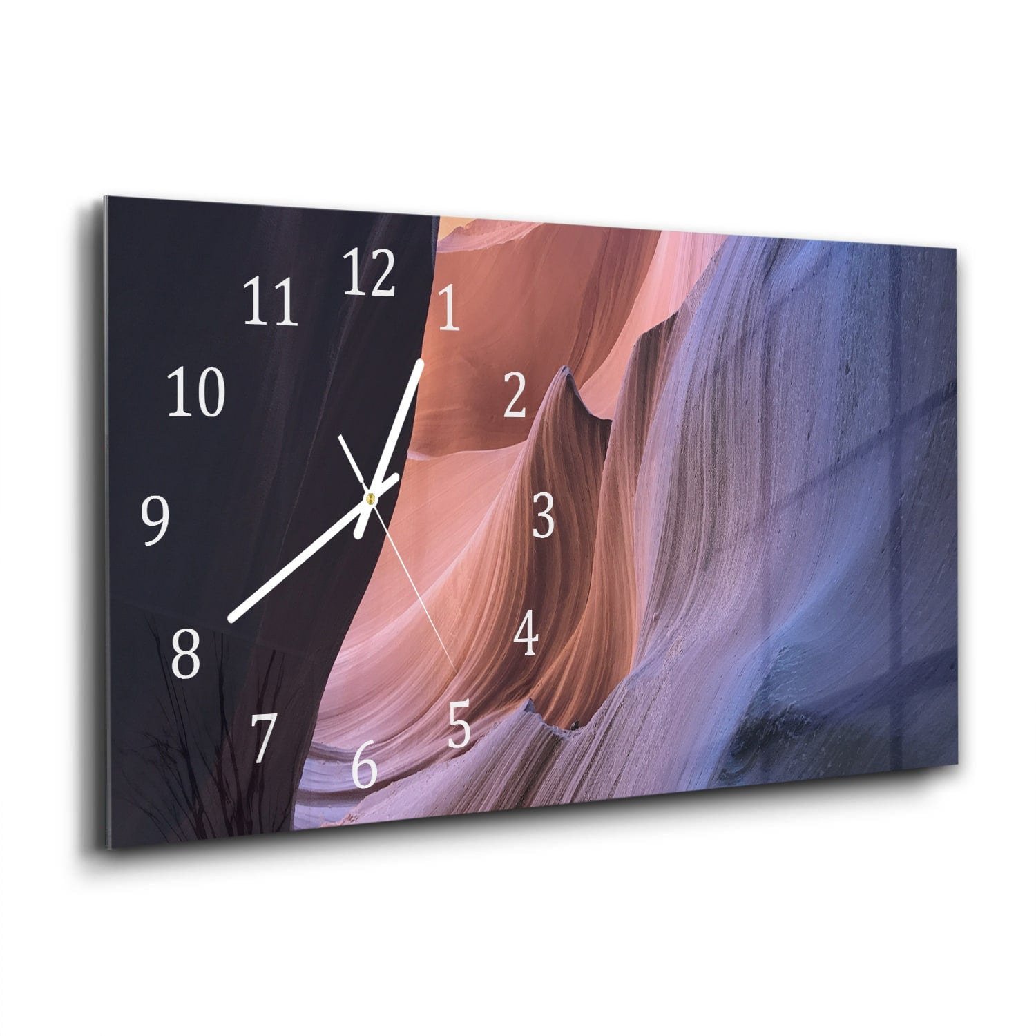 Wanduhr 60x30 - Antelope Canyon