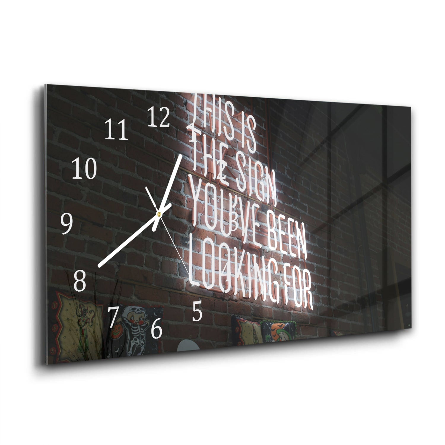 Wanduhr 60x30 - This is the Sign