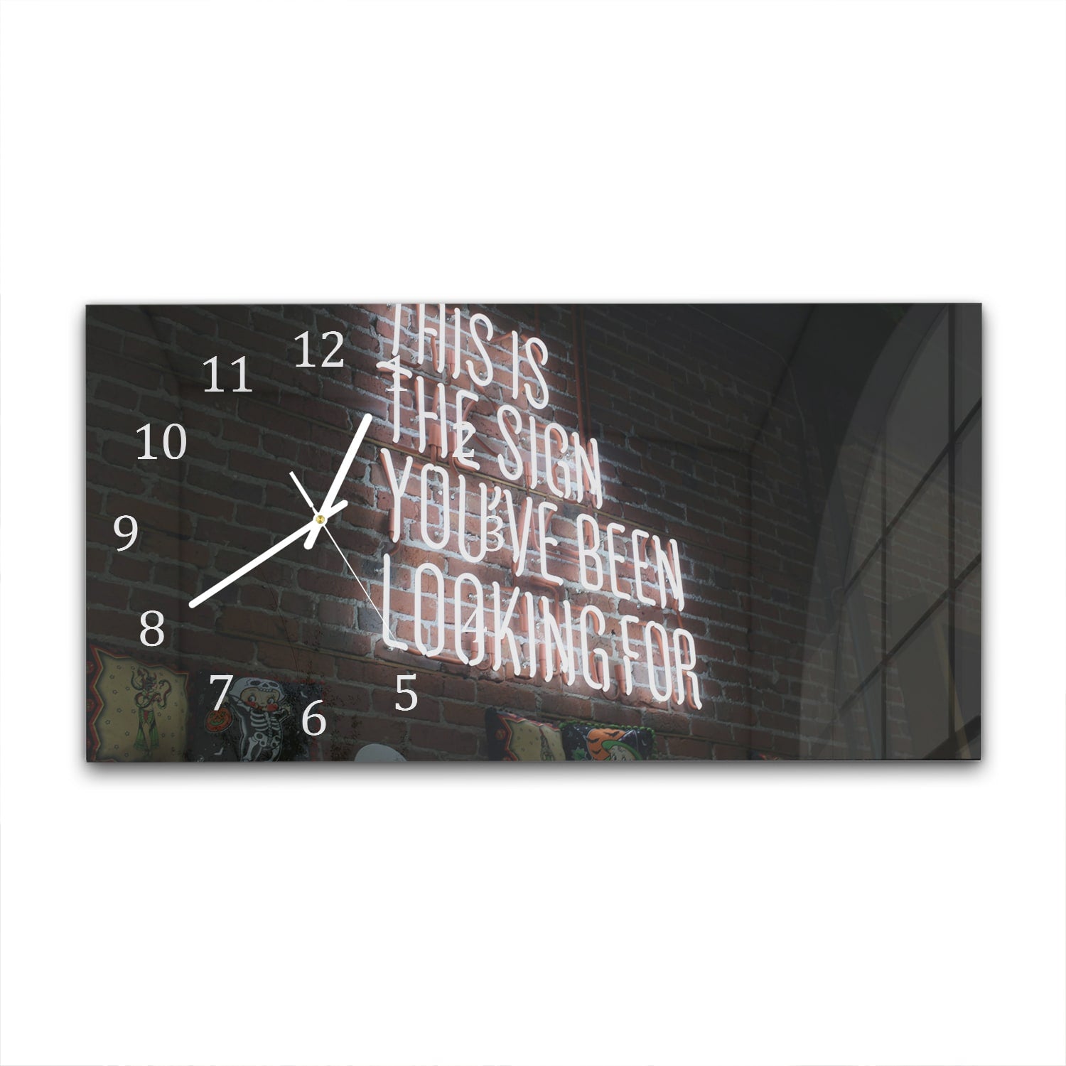 Wanduhr 60x30 - This is the Sign