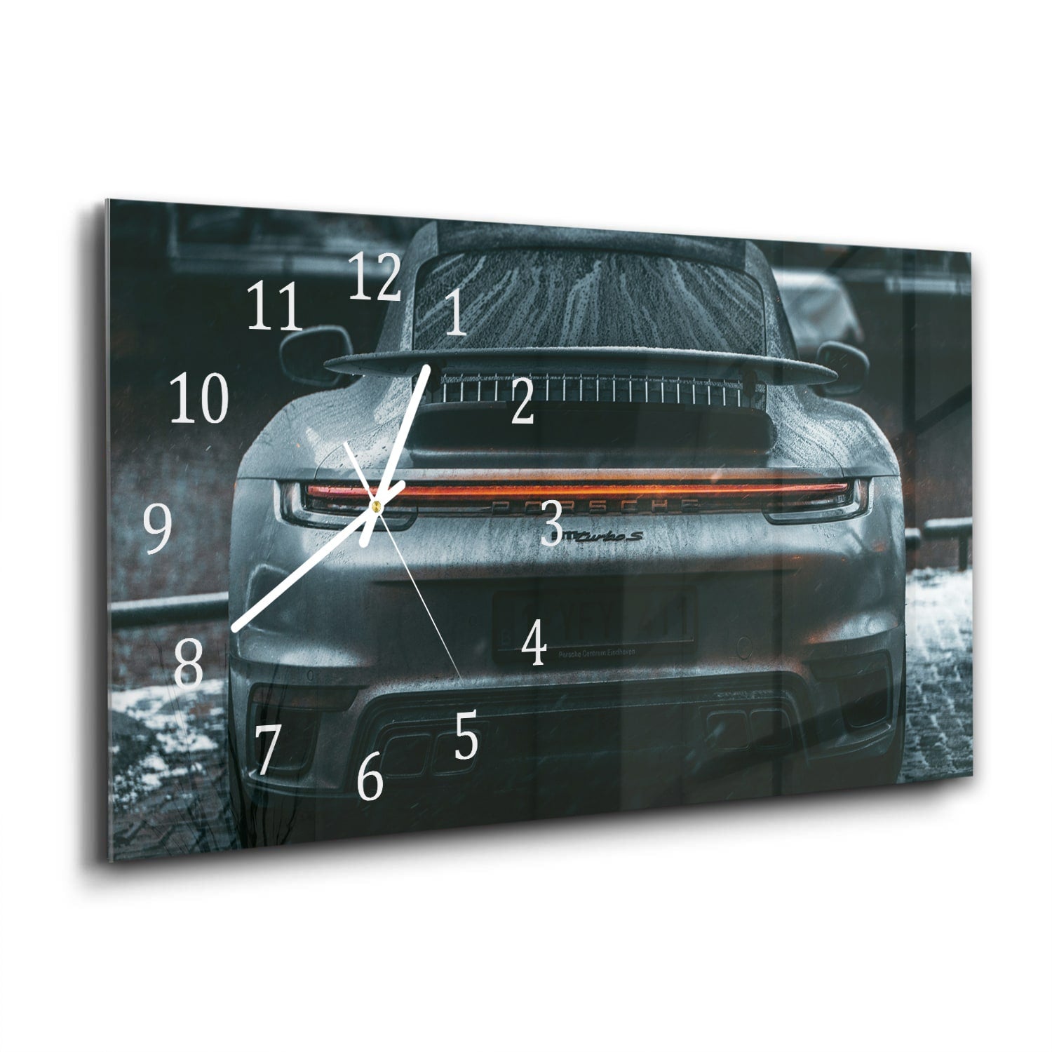 Wanduhr 60x30 - Porsche 911 Turbo S