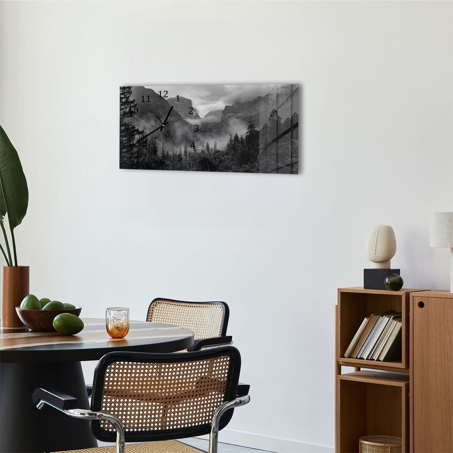 Wanduhr 60x30 - Yosemite-Nationalpark